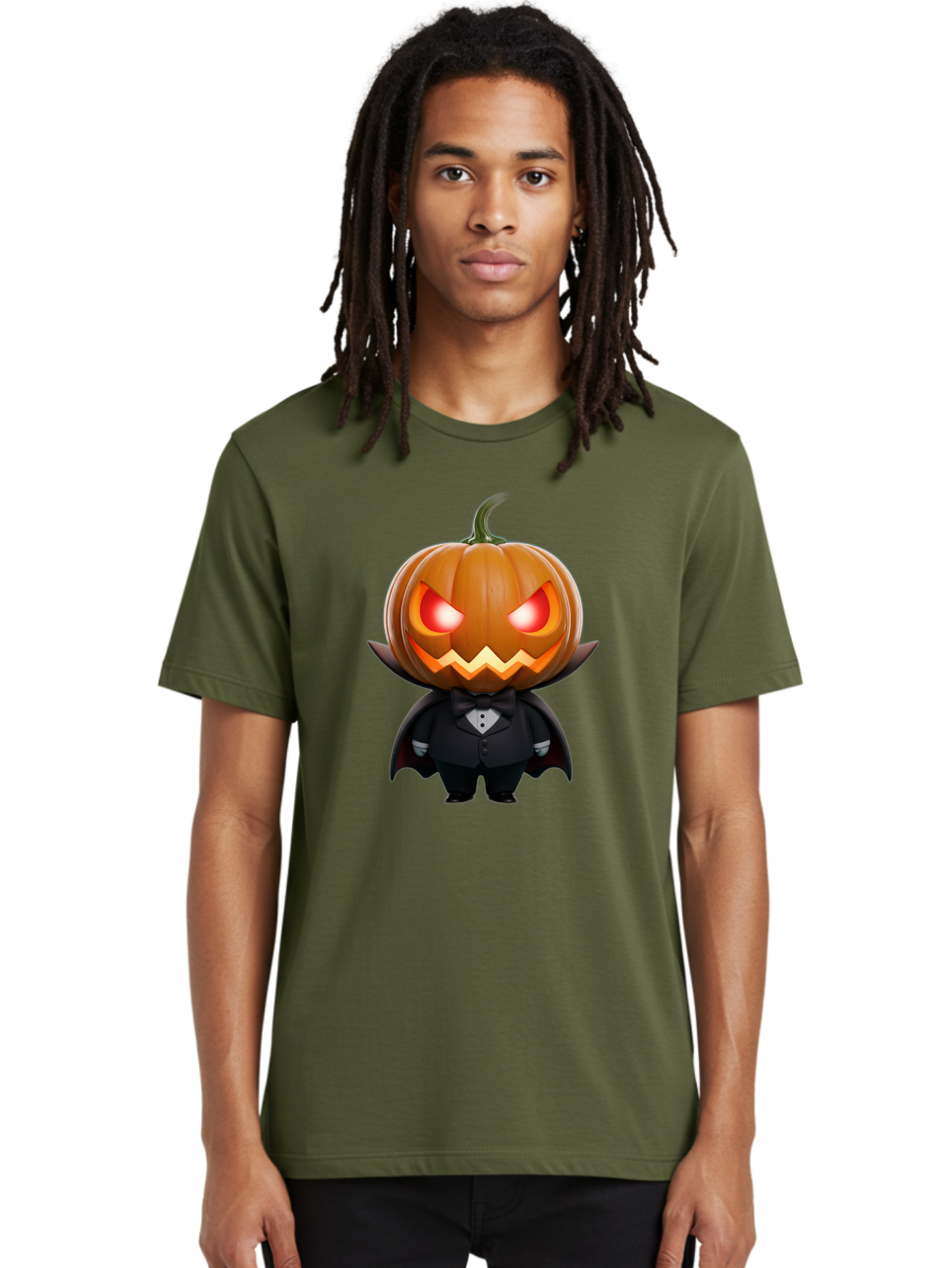 Pumpkinhead-Vampire Men'S Graphic Tee, 100% Cotton, Comfortable Casual Summer Wear, Machine Washable, Jack-O-Lantern, Vampire, Halloween, Pumpkin, Cartoon Character, Tuxedo, Horror Theme, Spooky, Funny, Costume Bad457 28