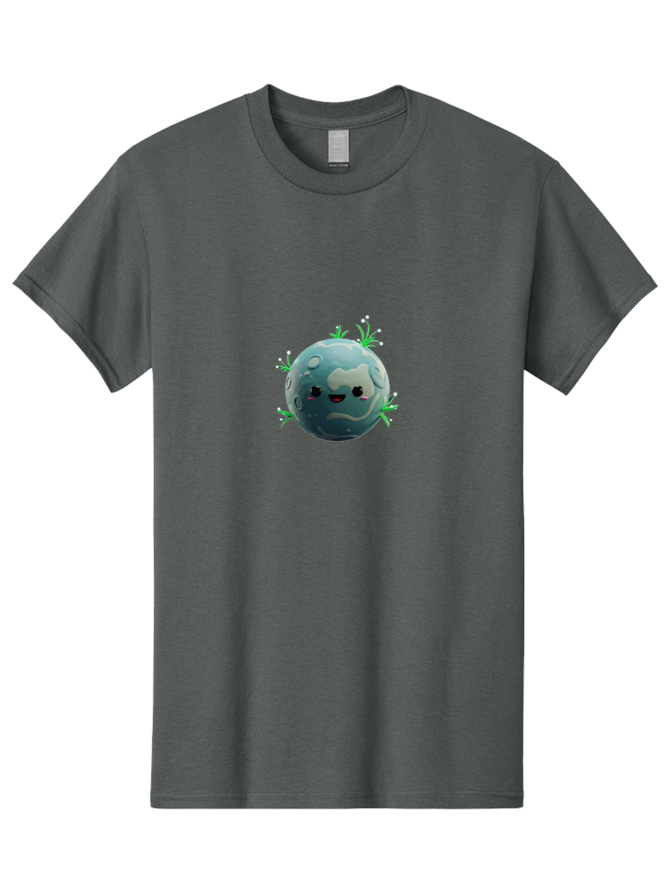 Sad-Earth Men'S Graphic Tee, 100% Cotton, Comfortable Casual Summer Wear, Machine Washable, Cartoon Earth, Sad Face, Crying Planet, Pollution, Climate Change, Environmental Issues, Global Warming, Eco-Friendly, Conservation Bad502 7