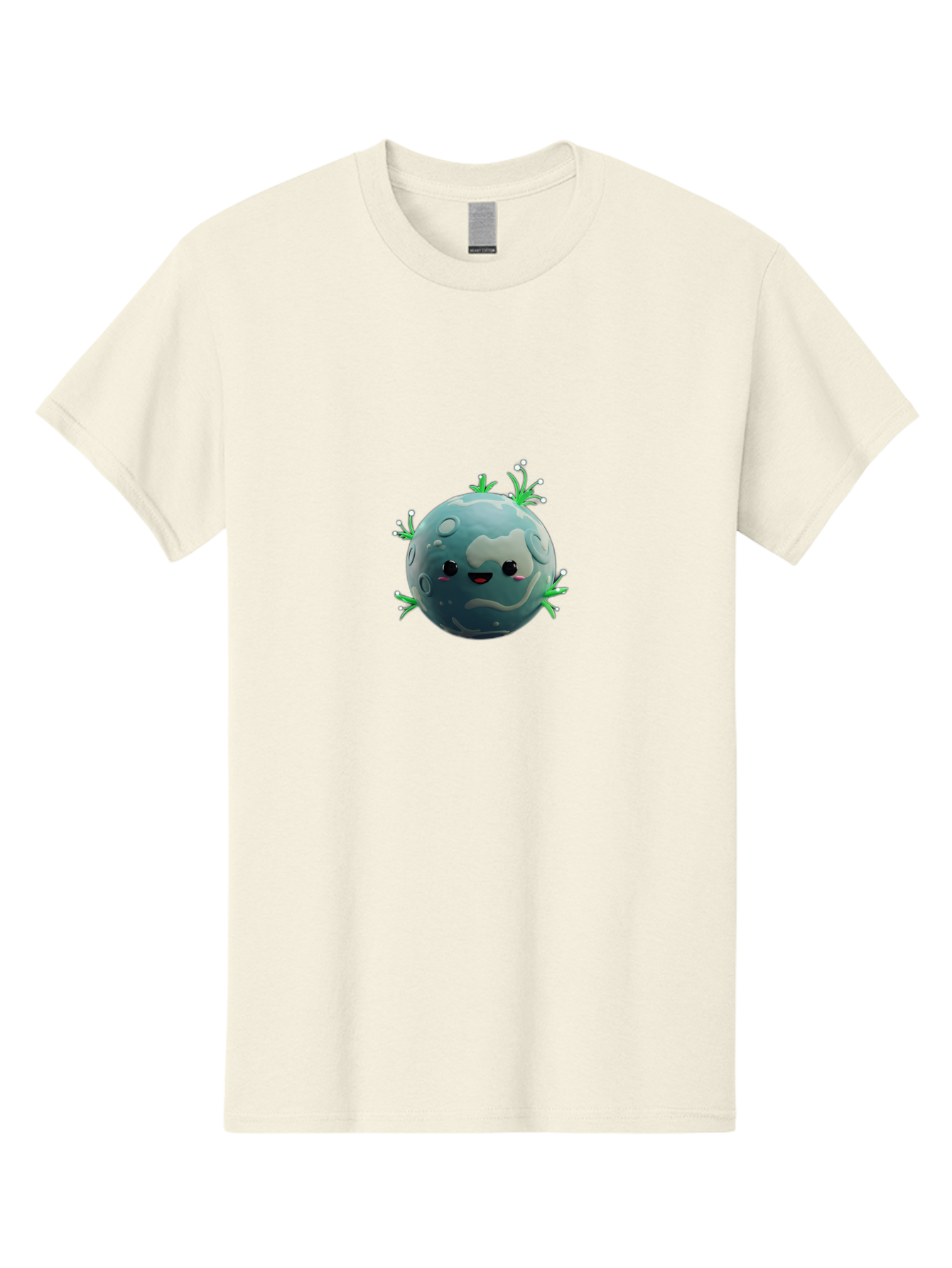 Sad-Earth Men'S Graphic Tee, 100% Cotton, Comfortable Casual Summer Wear, Machine Washable, Cartoon Earth, Sad Face, Crying Planet, Pollution, Climate Change, Environmental Issues, Global Warming, Eco-Friendly, Conservation Bad502 2