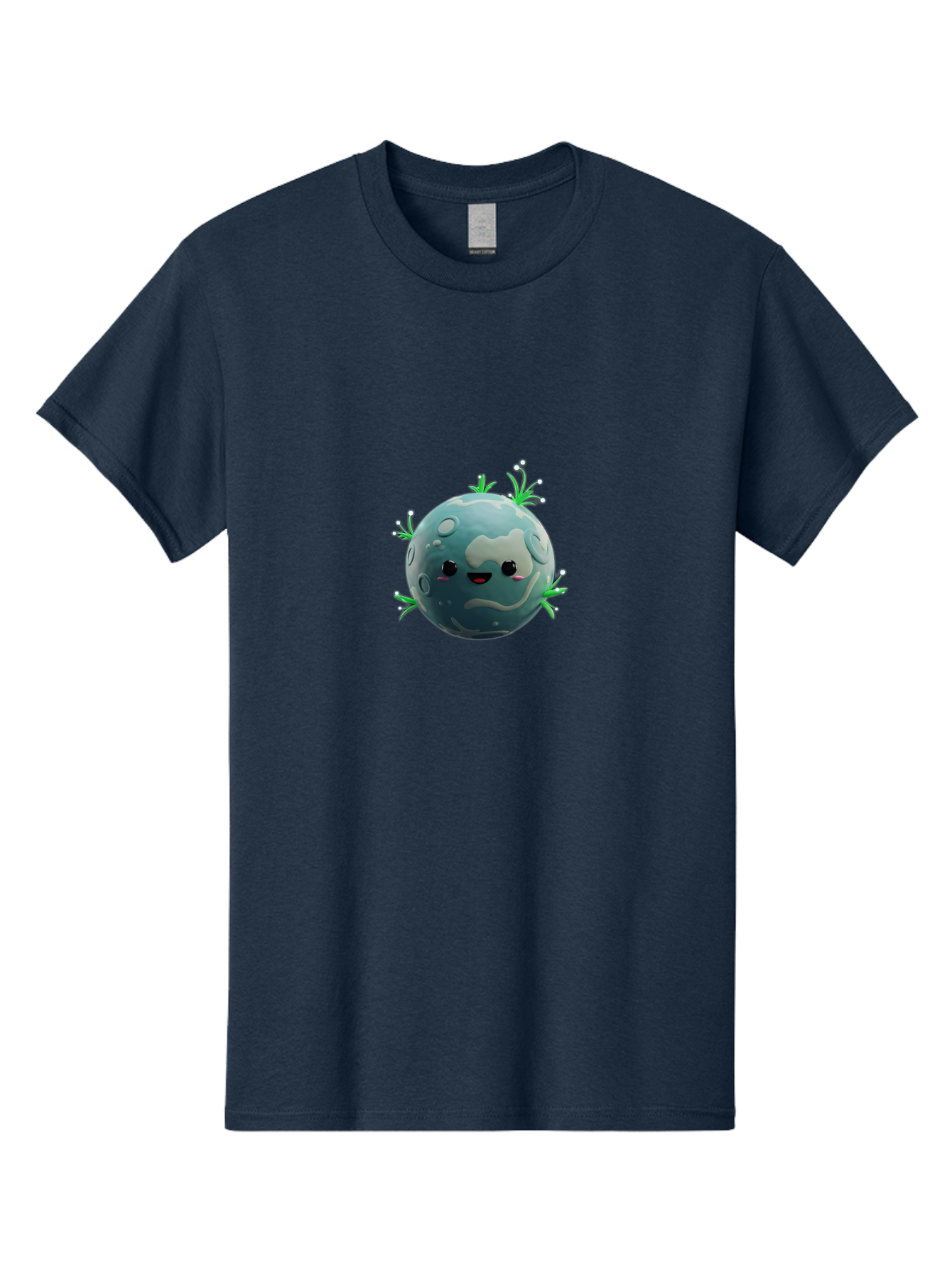 Sad-Earth Men'S Graphic Tee, 100% Cotton, Comfortable Casual Summer Wear, Machine Washable, Cartoon Earth, Sad Face, Crying Planet, Pollution, Climate Change, Environmental Issues, Global Warming, Eco-Friendly, Conservation Bad502 10