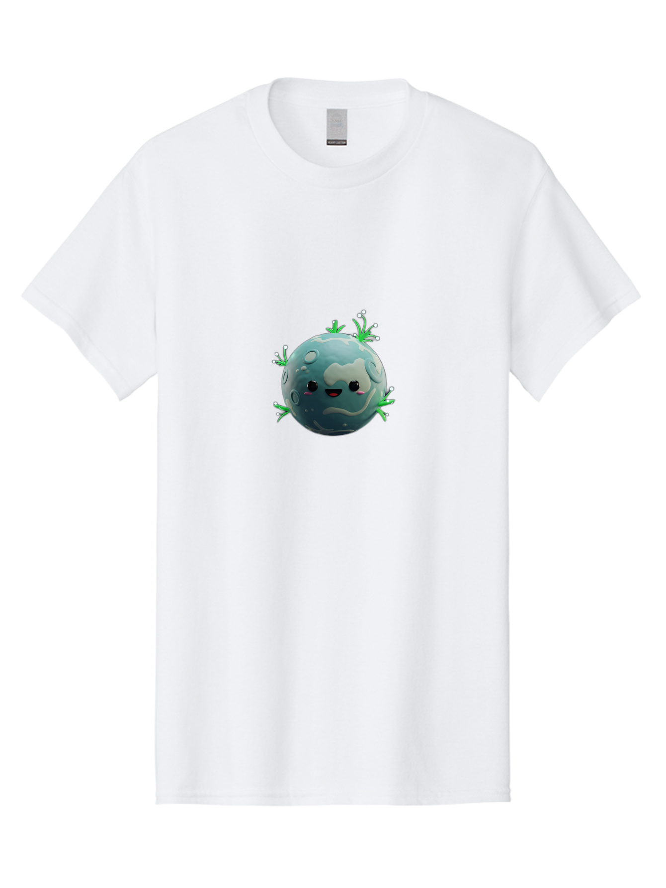 Sad-Earth Men'S Graphic Tee, 100% Cotton, Comfortable Casual Summer Wear, Machine Washable, Cartoon Earth, Sad Face, Crying Planet, Pollution, Climate Change, Environmental Issues, Global Warming, Eco-Friendly, Conservation Bad502 15