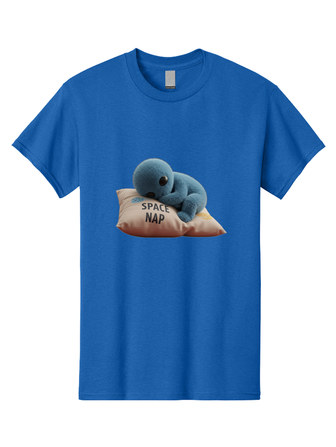 Space-Nap-4 Men'S Graphic Tee, 100% Cotton, Comfortable Casual Summer Wear, Machine Washable, Stuffed Alien, Space Nap, Sleeping On Pillow, Cute Plush Toy, Funny Meme, Cartoon Character, Adorable Creature, Resting In Space, Soft And Cuddly, Bad669 10