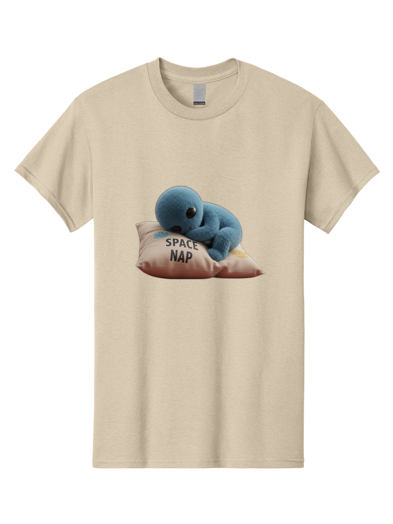 Space-Nap-4 Men'S Graphic Tee, 100% Cotton, Comfortable Casual Summer Wear, Machine Washable, Stuffed Alien, Space Nap, Sleeping On Pillow, Cute Plush Toy, Funny Meme, Cartoon Character, Adorable Creature, Resting In Space, Soft And Cuddly, Bad669 11