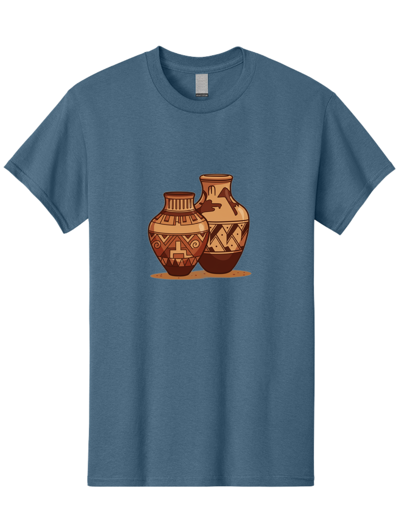 Vases Men'S Graphic Tee, 100% Cotton, Comfortable Casual Summer Wear, Machine Washable, Clay Pottery, Traditional Ceramics, Earthy Tones, Geometric Patterns, Tribal Designs, Cultural Heritage, Handmade Craftsmanship, Rustic Charm Bad885 12