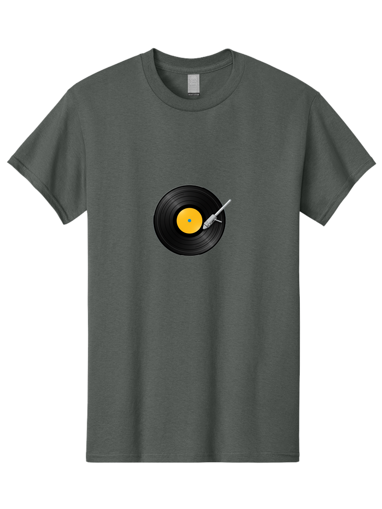 Vinyl-Record-Player-4 Men'S Graphic Tee, 100% Cotton, Comfortable Casual Summer Wear, Machine Washable, Vinyl Record, Record Player, Music Playback, Audio Equipment, Retro Technology, Nostalgia, Dj Setup, Music Lover Bad902 1