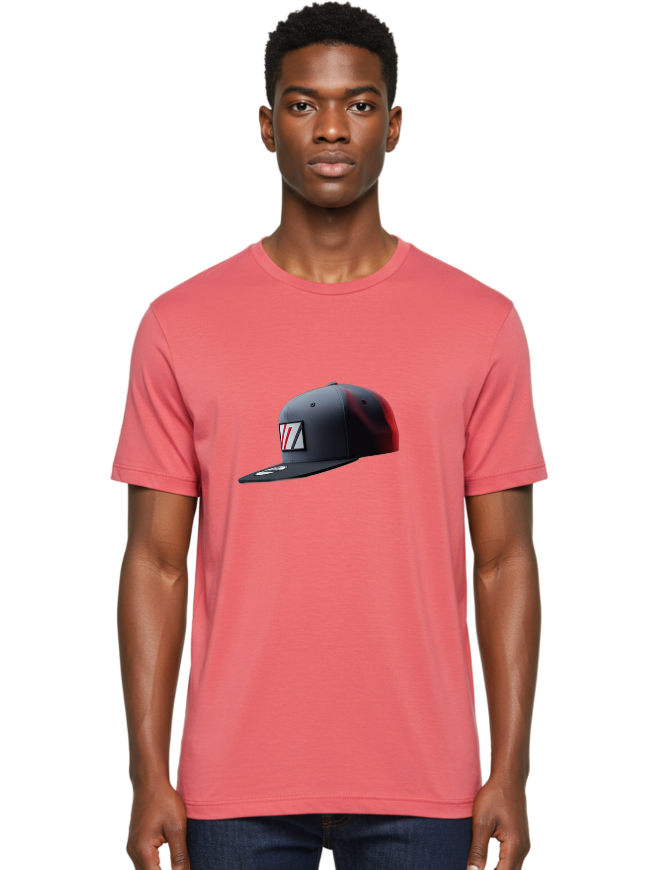 W-Logo-Baseball-Cap Men'S Graphic Tee, 100% Cotton, Comfortable Casual Summer Wear, Machine Washable, Baseball Cap With Logo, Black And Red Cap, Sporty Hat, Stylish Cap, Vl Emblem, Fashion Accessory, Casual Wear, Streetwear Bad907 20