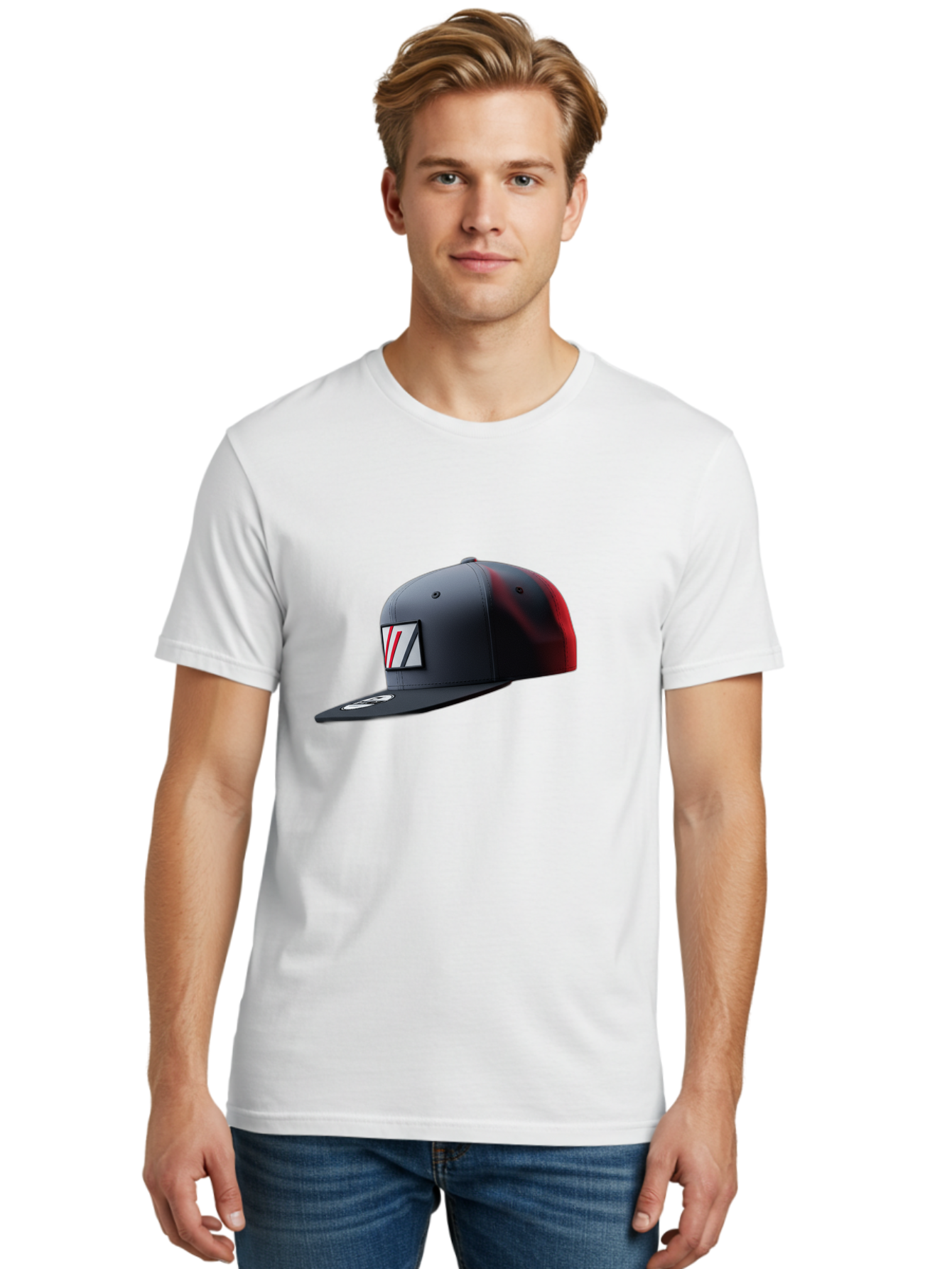 W-Logo-Baseball-Cap Men'S Graphic Tee, 100% Cotton, Comfortable Casual Summer Wear, Machine Washable, Baseball Cap With Logo, Black And Red Cap, Sporty Hat, Stylish Cap, Vl Emblem, Fashion Accessory, Casual Wear, Streetwear Bad907 18