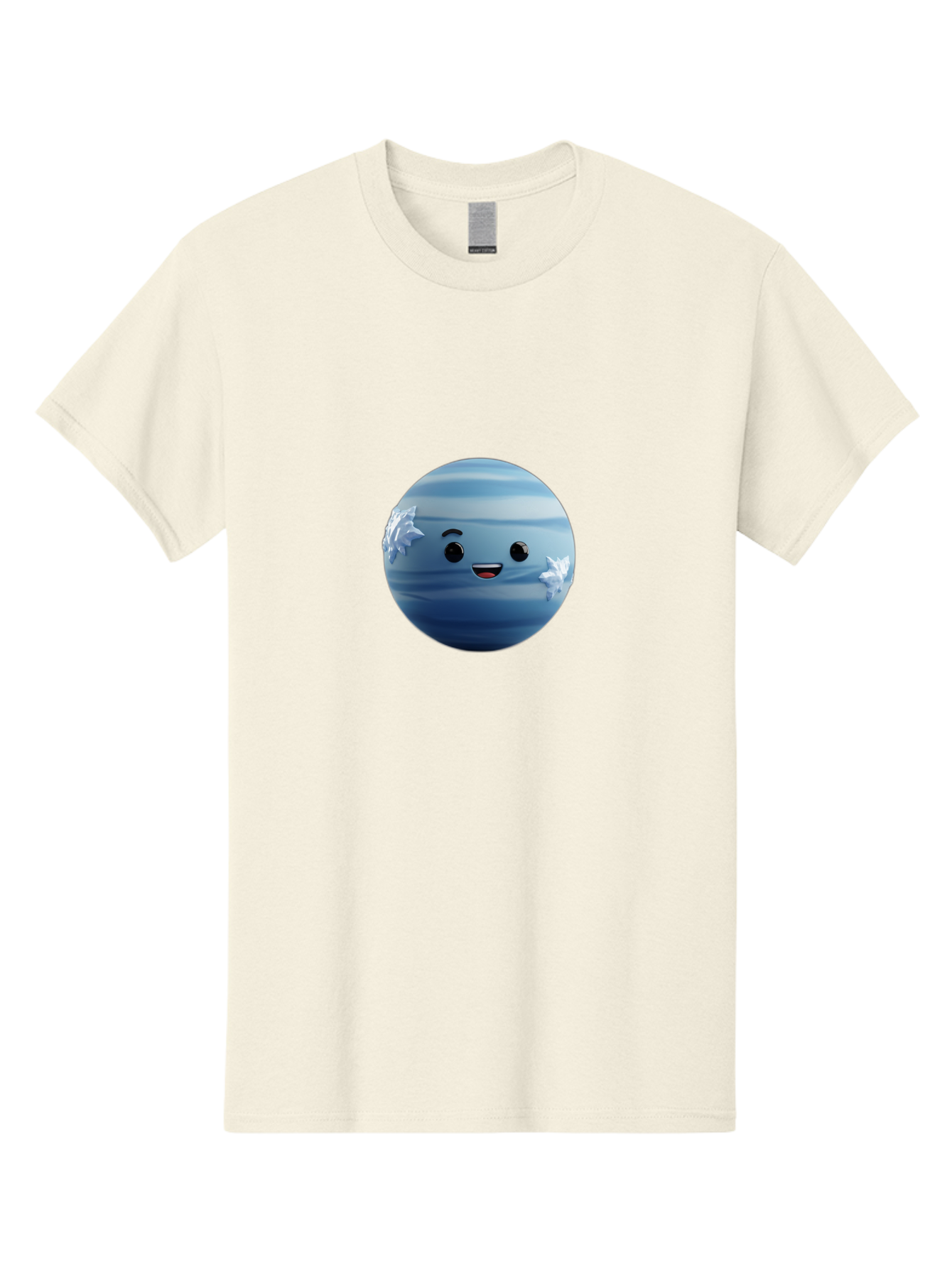 Water-Emoji Men'S Graphic Tee, 100% Cotton, Comfortable Casual Summer Wear, Machine Washable, Blue Water Droplet, Smiling Face, Cartoon Character, Cute Emoji, Playful Design, Fun Illustration, Smiling Water, Water Symbol Bad909 6