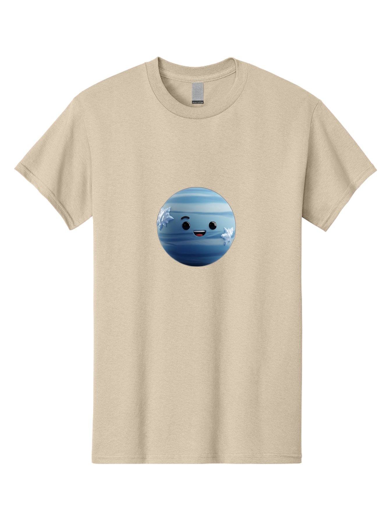 Water-Emoji Men'S Graphic Tee, 100% Cotton, Comfortable Casual Summer Wear, Machine Washable, Blue Water Droplet, Smiling Face, Cartoon Character, Cute Emoji, Playful Design, Fun Illustration, Smiling Water, Water Symbol Bad909 8