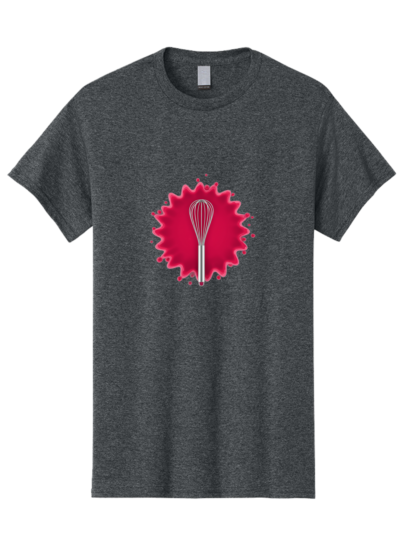 Whisk-1 Men'S Graphic Tee, 100% Cotton, Comfortable Casual Summer Wear, Machine Washable, Cooking Utensil, Kitchen Tool, Stainless Steel Whisk, Mixing, Blending, Recipe, Baking, Sweet Treats, Culinary, Cooking Essentials Bad912 15