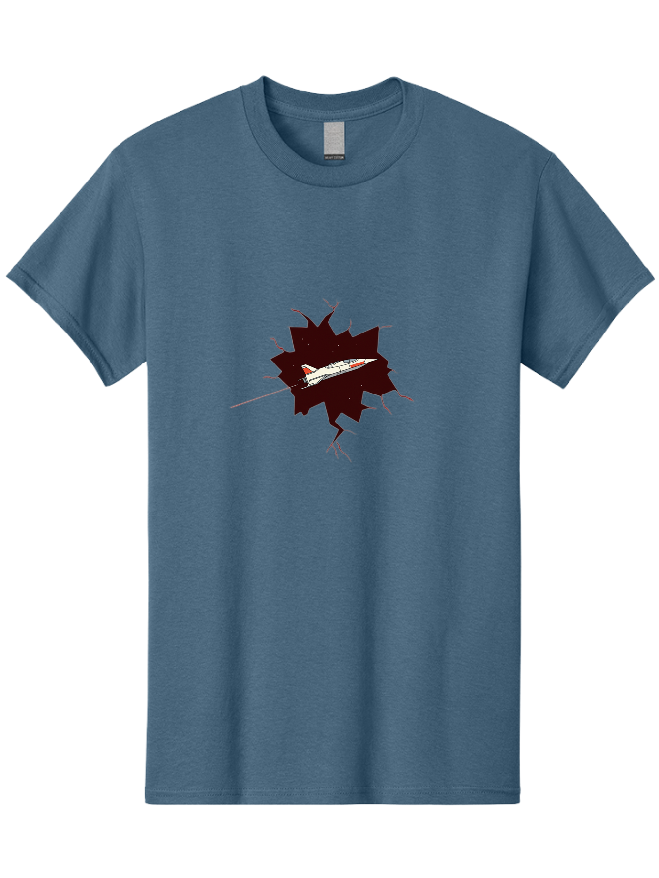 X-15 Men'S Graphic Tee, 100% Cotton, Comfortable Casual Summer Wear, Machine Washable, X-15 Rocket-Powered Aircraft, Breaking Through, Hypersonic Flight, Spaceplane Technology, Experimental Aviation, Nasa Research, High-Speed Aircraft Bad935 5