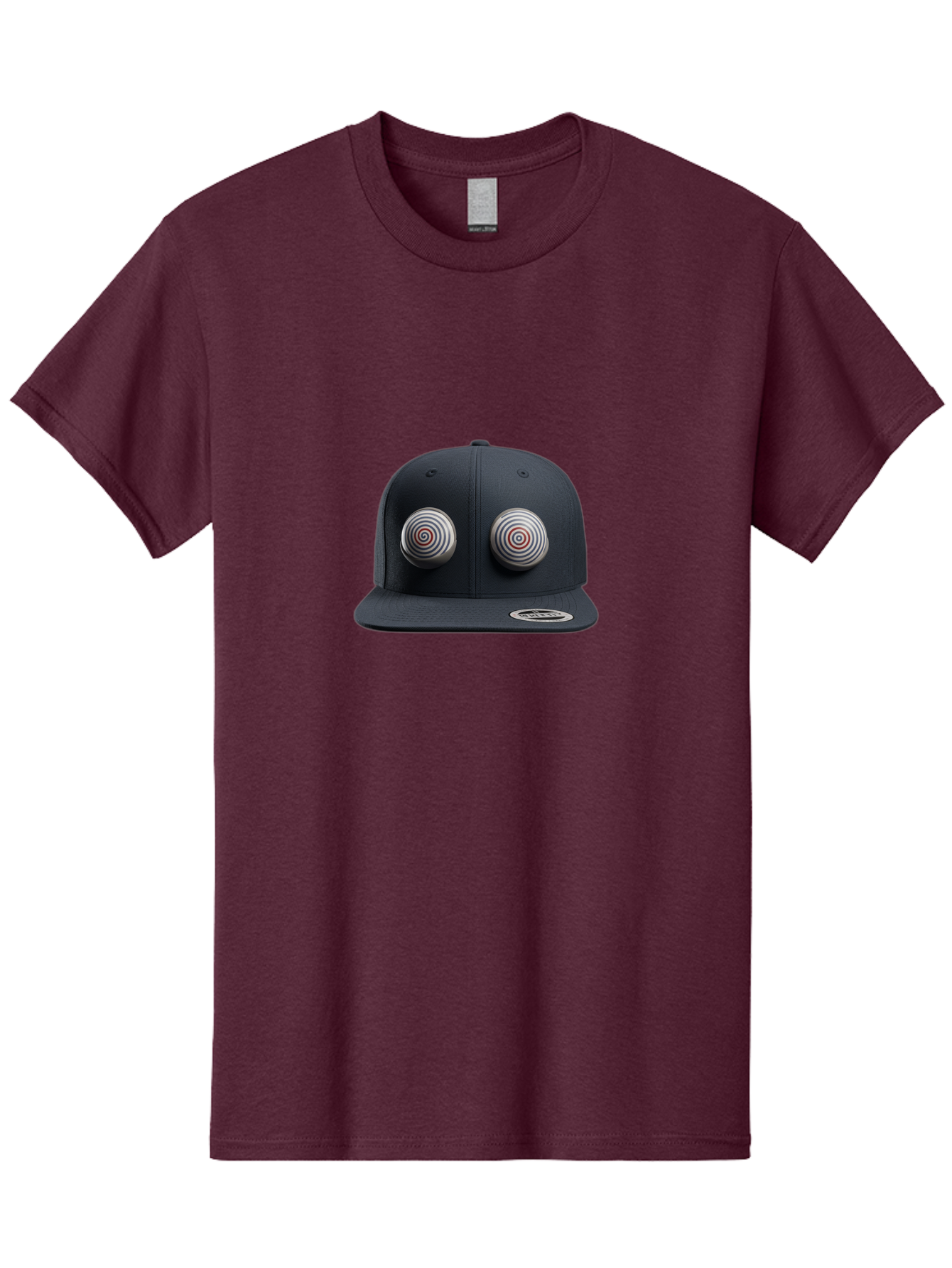 Yeezy-Gap-Cap Men'S Graphic Tee, 100% Cotton, Comfortable Casual Summer Wear, Machine Washable, Black Baseball Cap, Silver Spiral Designs, Eye-Catching Details, Sleek Hat Design, Fashion Accessory, Urban Style, Modern Headwear, Black Cap, Bad937 14