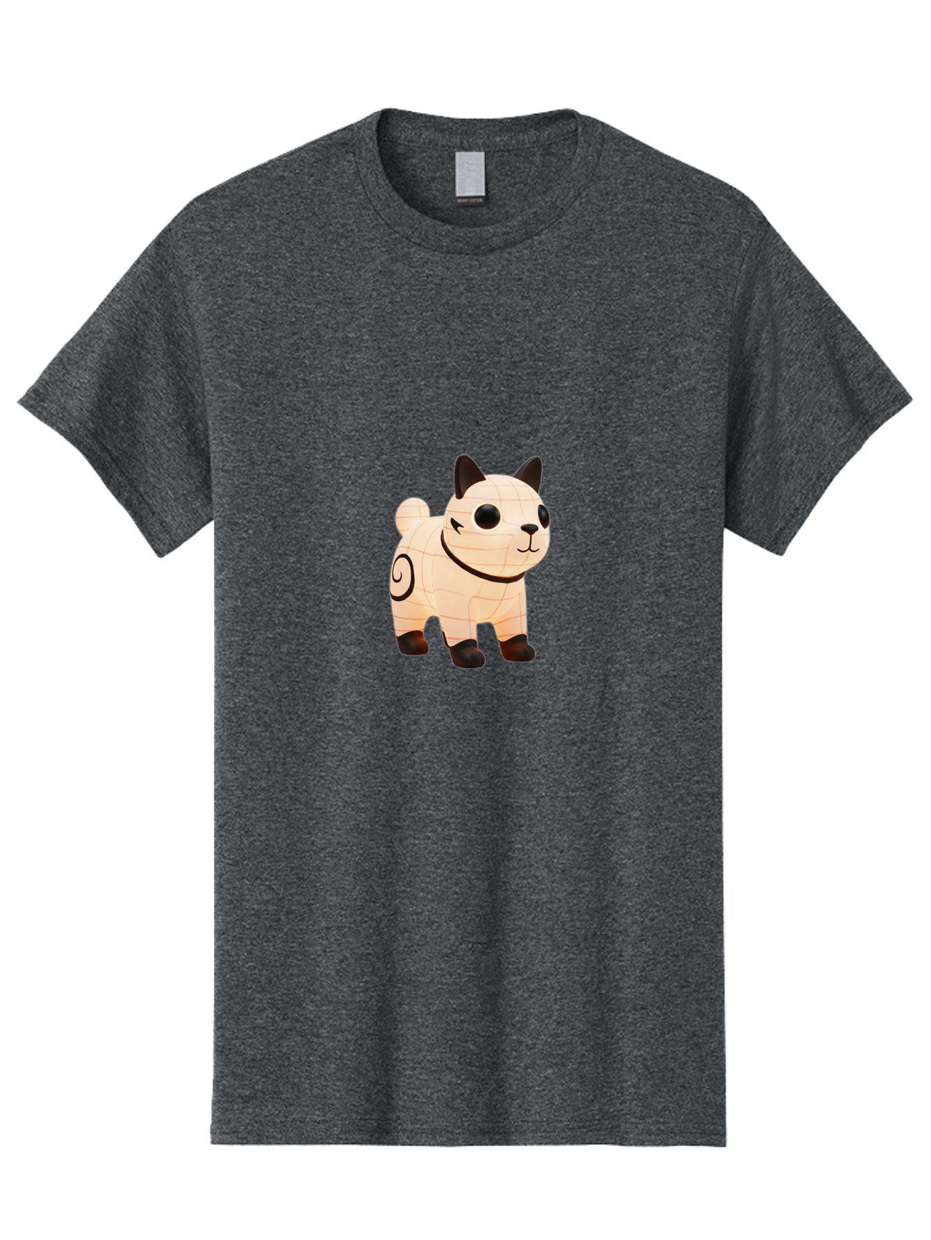 3D-Paper-Cat Men'S Graphic Tee, 100% Cotton, Comfortable Casual Summer Wear, Machine Washable, Paper Cat, Origami Cat, Animal Art, Cute Cat, Black And White Cat, Decorative Cat, Paper Craft, Animal Design Bad950 7