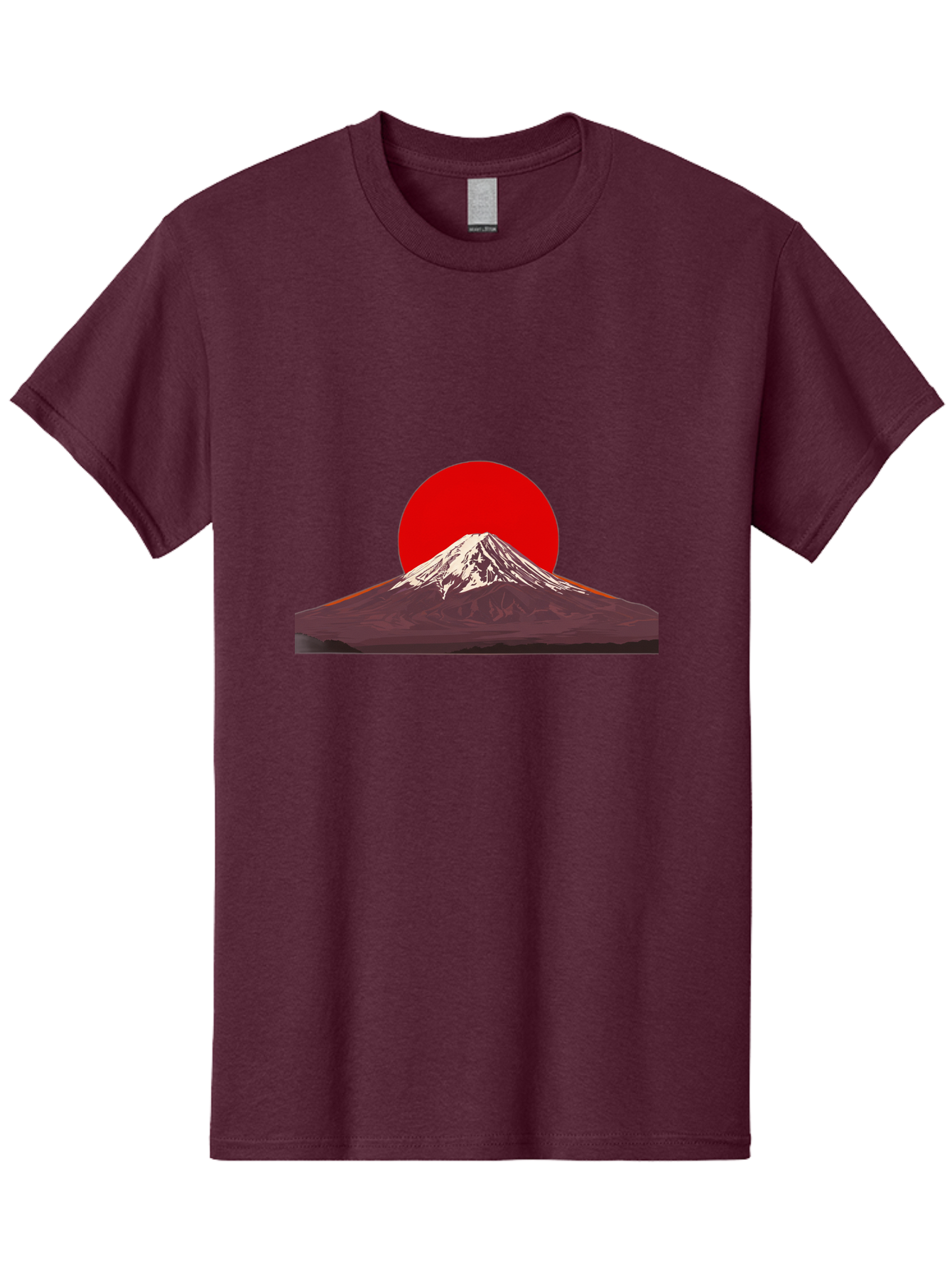 Mount-Fuji-3 Men'S Graphic Tee, 100% Cotton, Comfortable Casual Summer Wear, Machine Washable, Mount Fuji, Red Sun, Japanese Landscape, Minimalist Design, Iconic Mountain, Vibrant Colors, Serene Atmosphere, Graphic Art Bad968 15