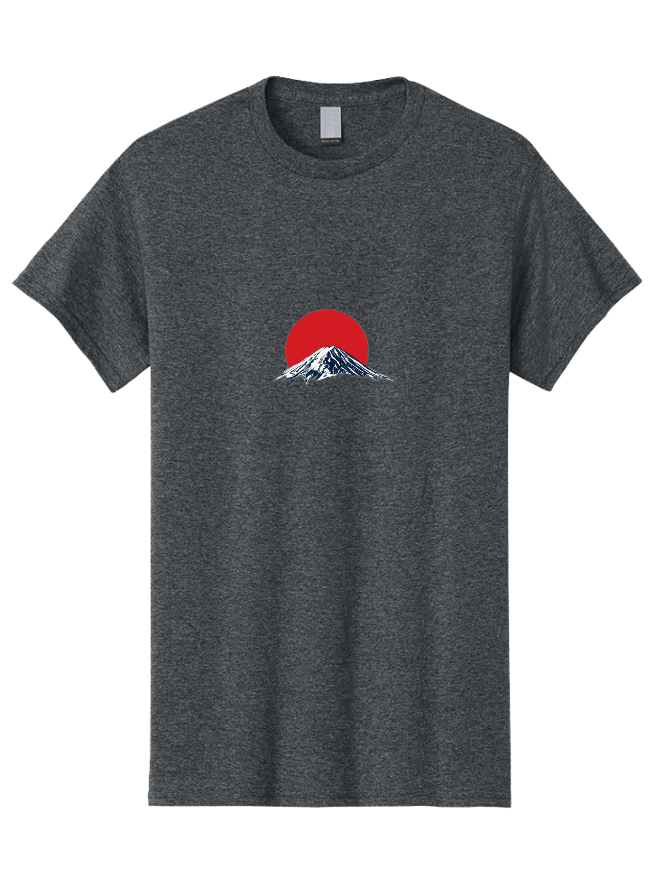 Mount-Fuji-4 Men'S Graphic Tee, 100% Cotton, Comfortable Casual Summer Wear, Machine Washable, Mount Fuji Landscape, Japanese Mountain Scenery, Red Sun, Snow-Capped Peak, Minimalist Design, Iconic Landmark, Serene Atmosphere Bad969 8