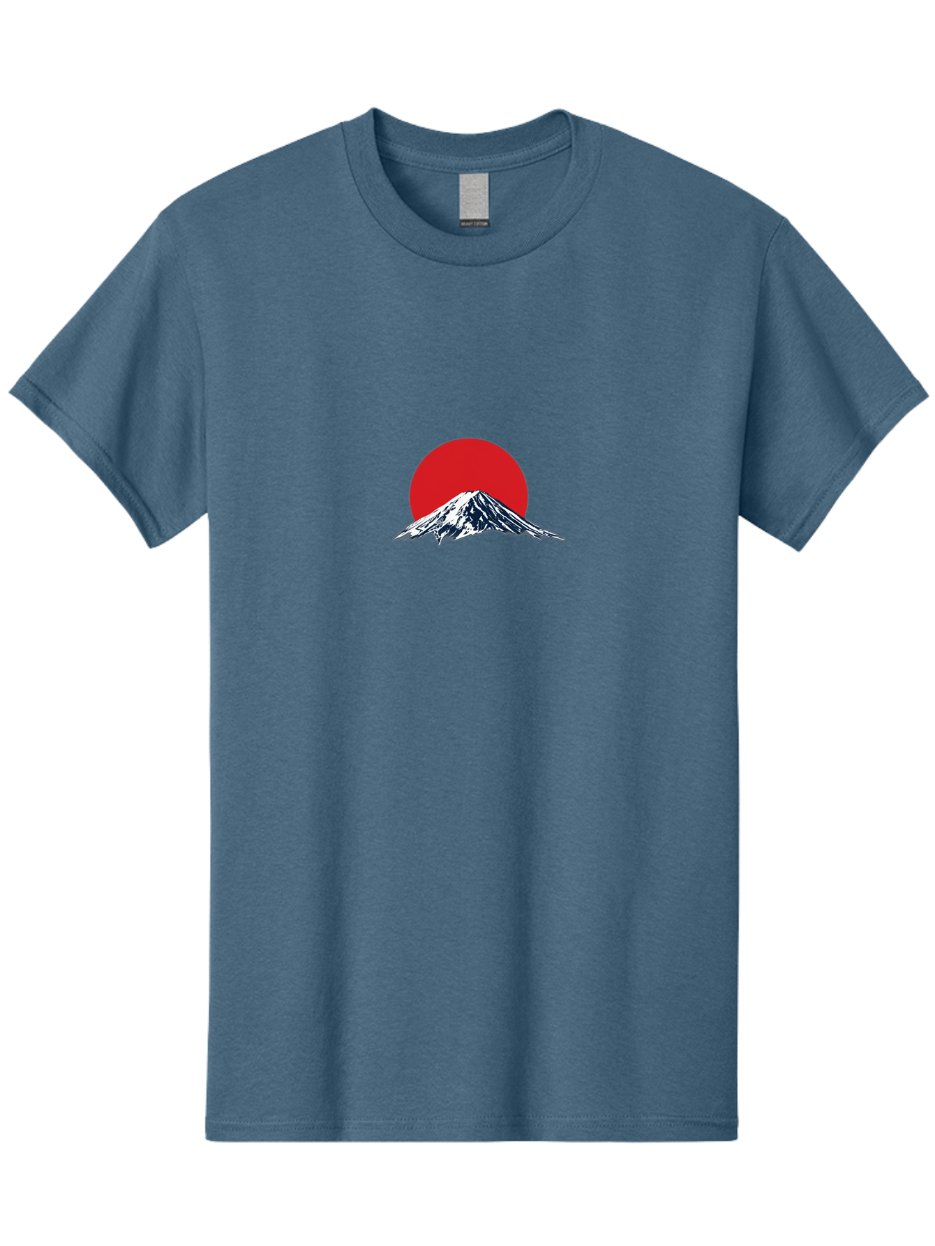 Mount-Fuji-4 Men'S Graphic Tee, 100% Cotton, Comfortable Casual Summer Wear, Machine Washable, Mount Fuji Landscape, Japanese Mountain Scenery, Red Sun, Snow-Capped Peak, Minimalist Design, Iconic Landmark, Serene Atmosphere Bad969 9