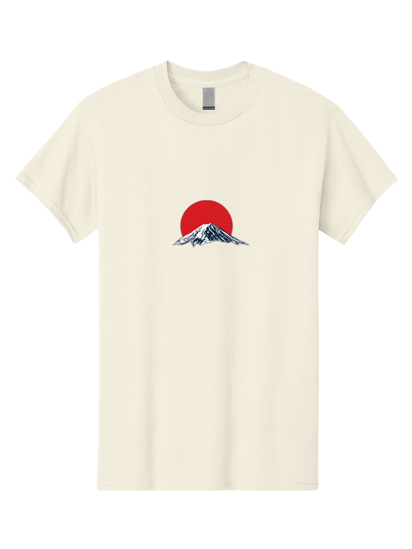 Mount-Fuji-4 Men'S Graphic Tee, 100% Cotton, Comfortable Casual Summer Wear, Machine Washable, Mount Fuji Landscape, Japanese Mountain Scenery, Red Sun, Snow-Capped Peak, Minimalist Design, Iconic Landmark, Serene Atmosphere Bad969 15
