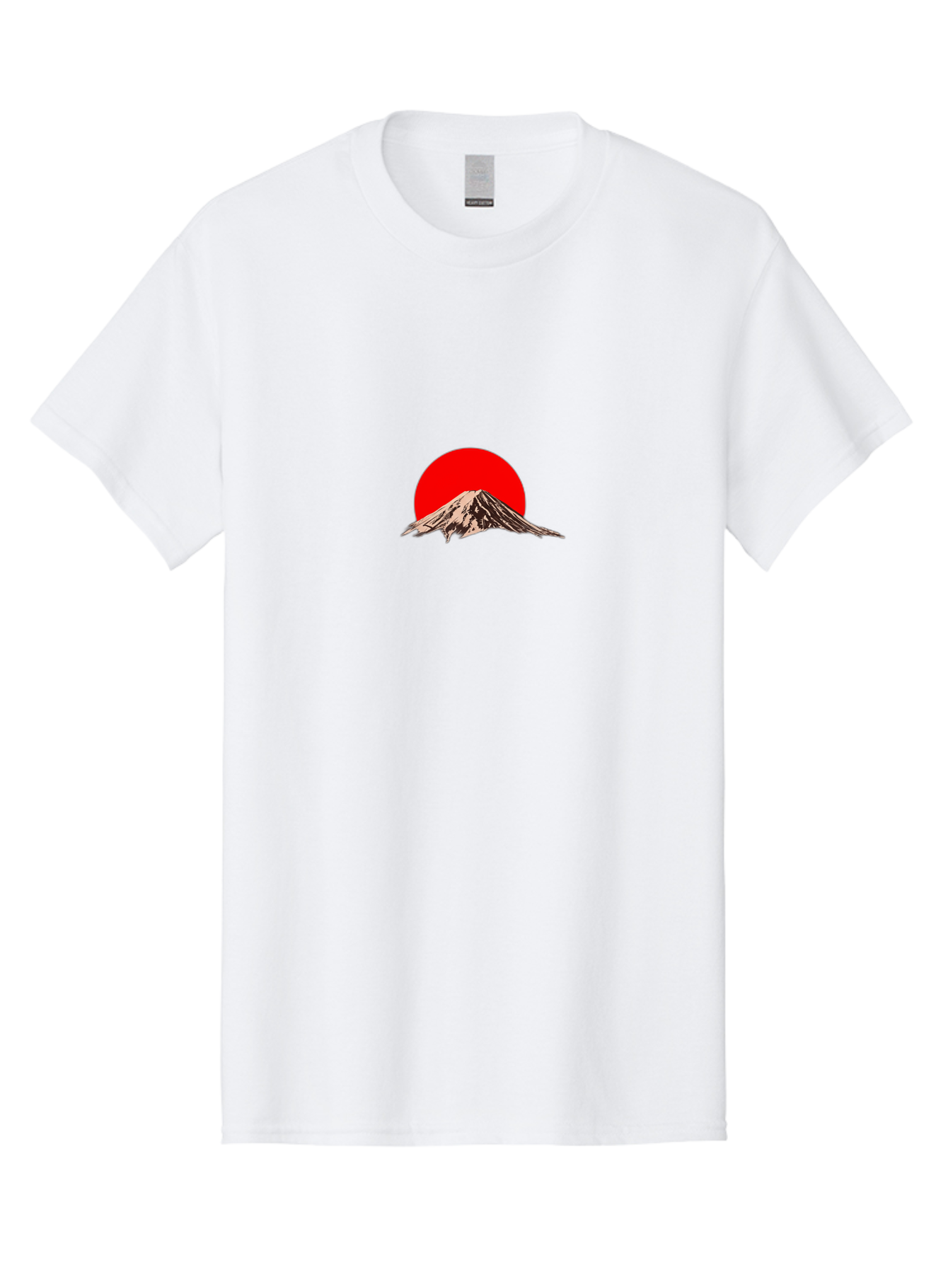 Mount-Fuji-5 Men'S Graphic Tee, 100% Cotton, Comfortable Casual Summer Wear, Machine Washable, Mount Fuji, Japanese Mountain, Iconic Landmark, Red Sun, Serene Landscape, Peaceful Atmosphere, Traditional Japan, Cultural Heritage, Bad970 10