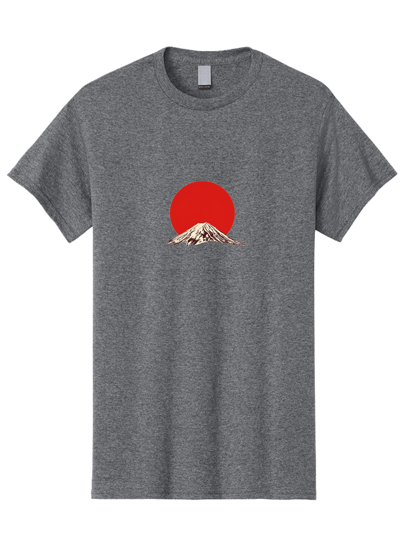 Mount-Fuji-7 Men'S Graphic Tee, 100% Cotton, Comfortable Casual Summer Wear, Machine Washable, Mount Fuji, Red Sun, Japanese Mountain, Iconic Landmark, Serene Landscape, Snow-Capped Peak, Minimalist Design, Bold Colors Bad972 9