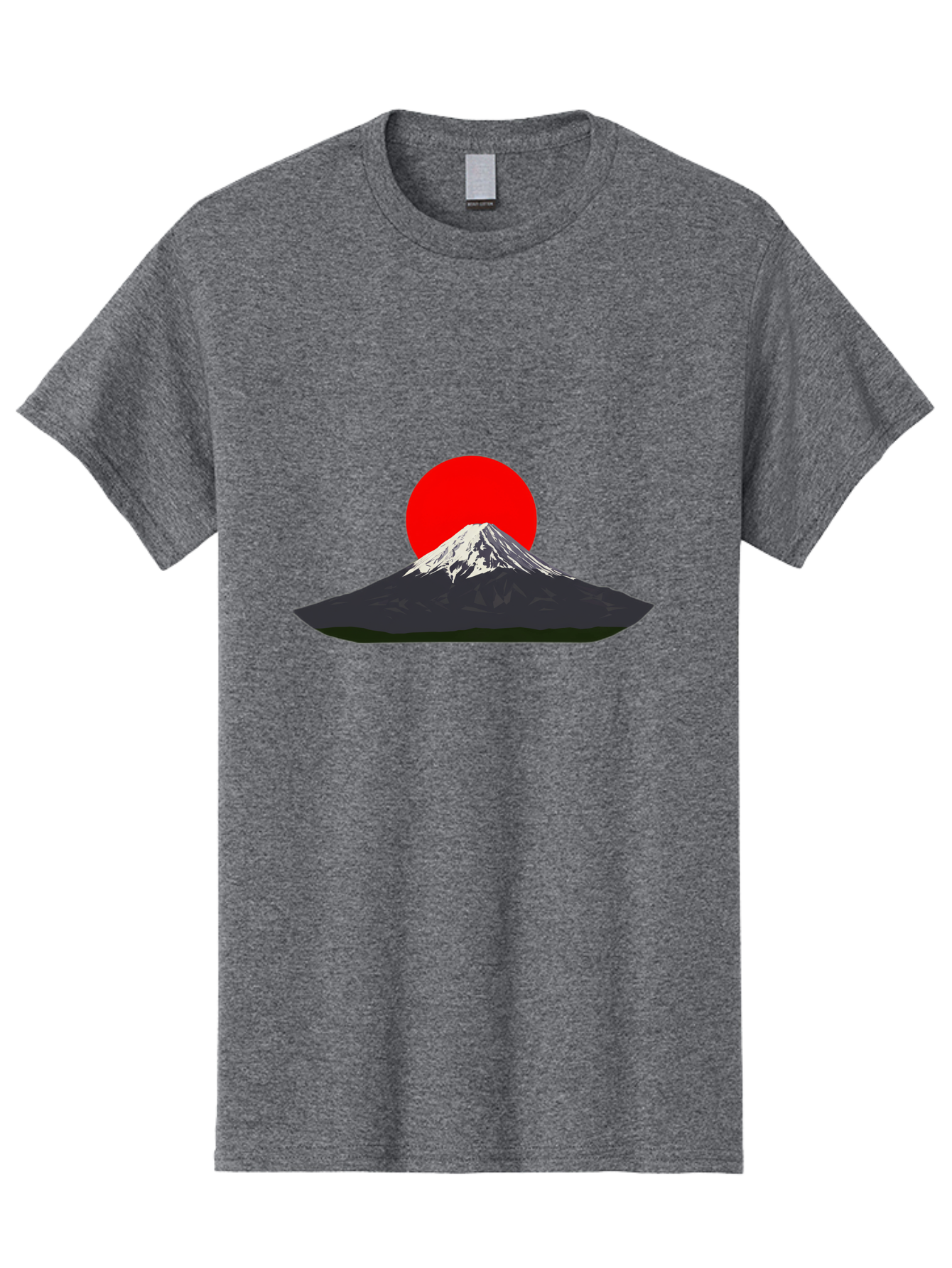 Mount-Fuji-9 Men'S Graphic Tee, 100% Cotton, Comfortable Casual Summer Wear, Machine Washable, Mount Fuji Silhouette, Red Sun, Japanese Landscape, Minimalist Design, Iconic Mountain, Serene Atmosphere, Cultural Symbol, Japan Tourism Bad974 12