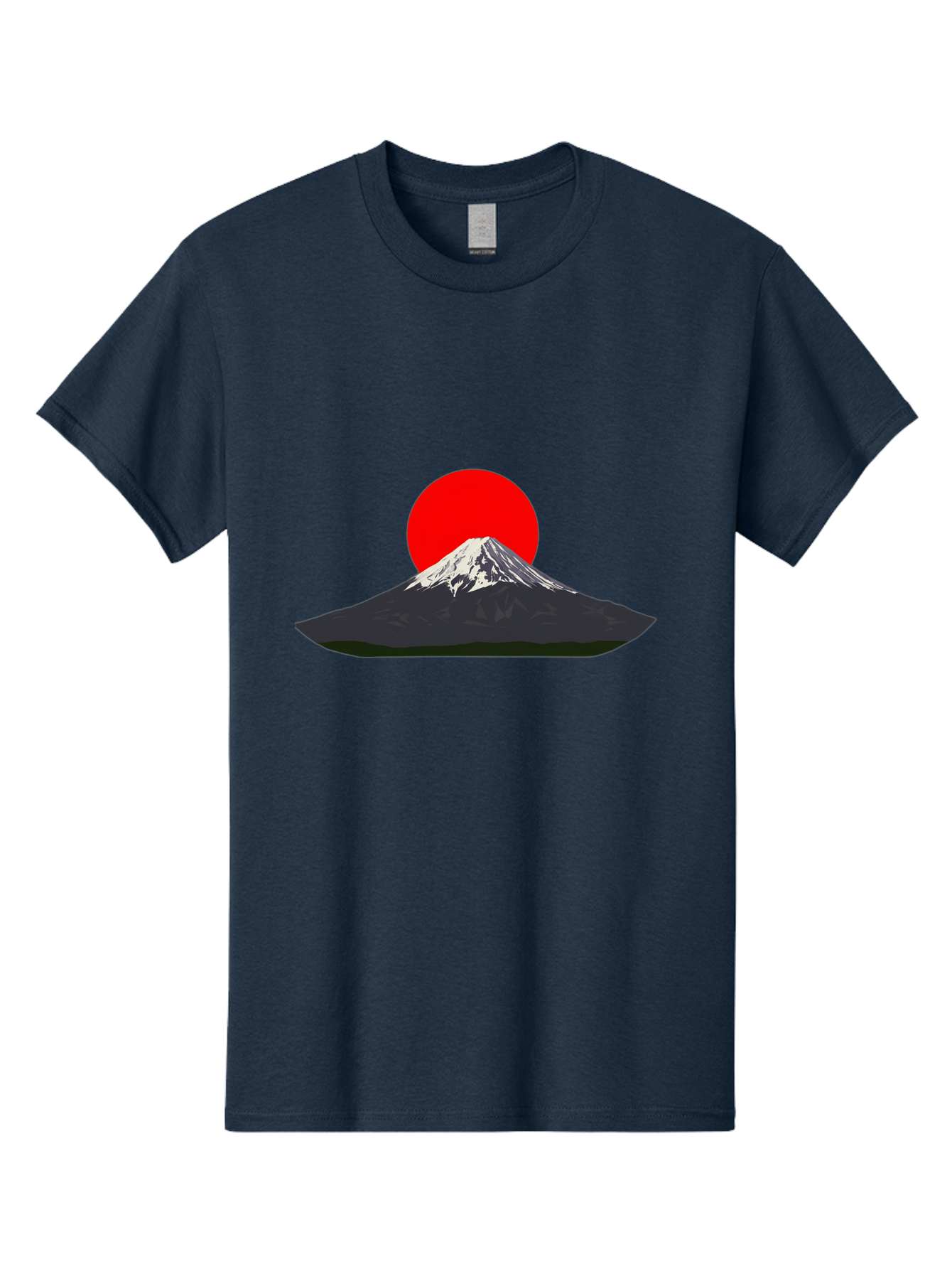 Mount-Fuji-9 Men'S Graphic Tee, 100% Cotton, Comfortable Casual Summer Wear, Machine Washable, Mount Fuji Silhouette, Red Sun, Japanese Landscape, Minimalist Design, Iconic Mountain, Serene Atmosphere, Cultural Symbol, Japan Tourism Bad974 15