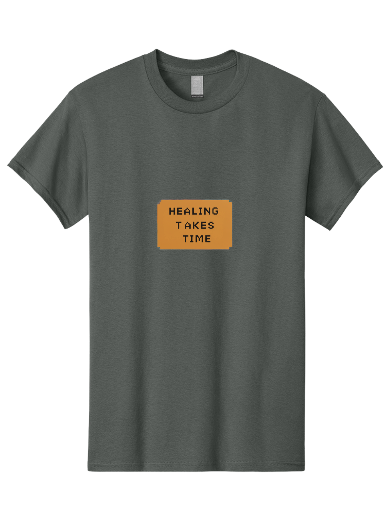 Healing-Takes-Time-1 Men'S Graphic Tee, 100% Cotton, Comfortable Casual Summer Wear, Machine Washable, Healing Takes Time, Motivational Quote, Inspirational Message, Mental Health Awareness, Self Care Reminder, Positive Affirmation, Bae031 13