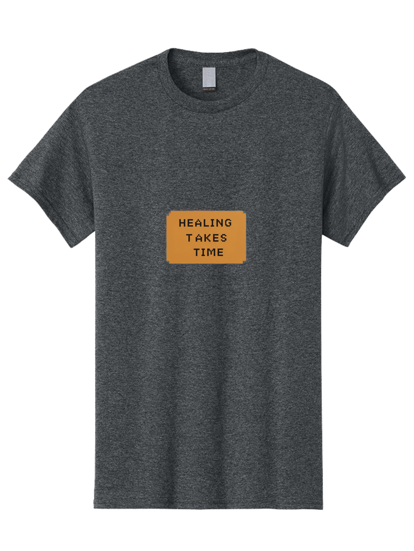 Healing-Takes-Time-1 Men'S Graphic Tee, 100% Cotton, Comfortable Casual Summer Wear, Machine Washable, Healing Takes Time, Motivational Quote, Inspirational Message, Mental Health Awareness, Self Care Reminder, Positive Affirmation, Bae031 11