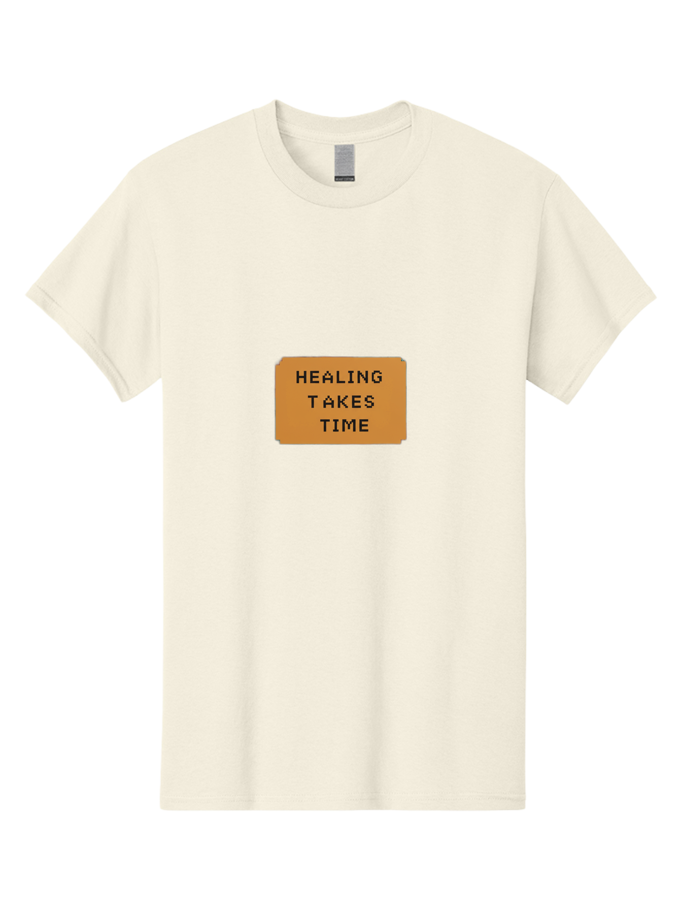 Healing-Takes-Time-1 Men'S Graphic Tee, 100% Cotton, Comfortable Casual Summer Wear, Machine Washable, Healing Takes Time, Motivational Quote, Inspirational Message, Mental Health Awareness, Self Care Reminder, Positive Affirmation, Bae031 1
