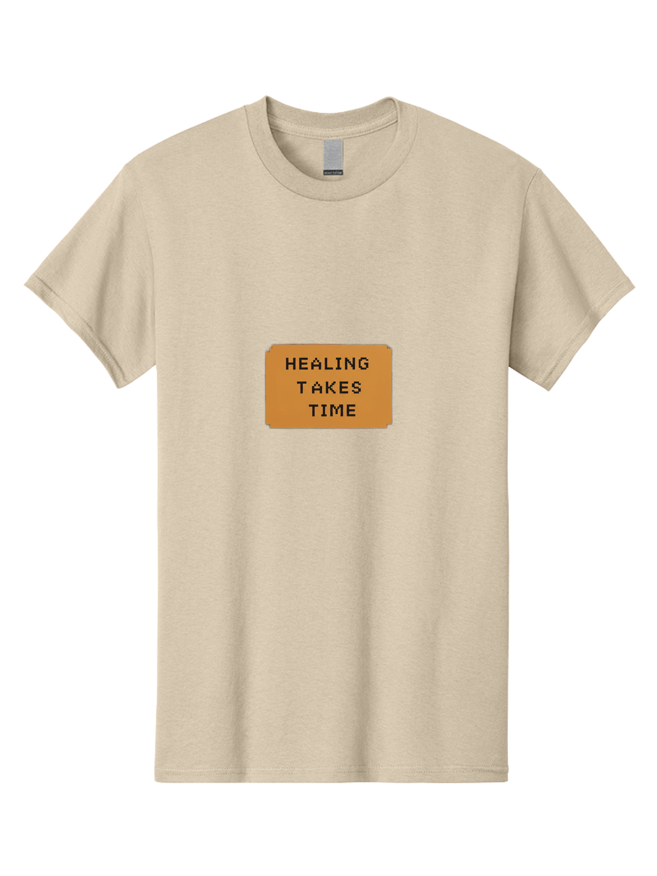 Healing-Takes-Time-1 Men'S Graphic Tee, 100% Cotton, Comfortable Casual Summer Wear, Machine Washable, Healing Takes Time, Motivational Quote, Inspirational Message, Mental Health Awareness, Self Care Reminder, Positive Affirmation, Bae031 10