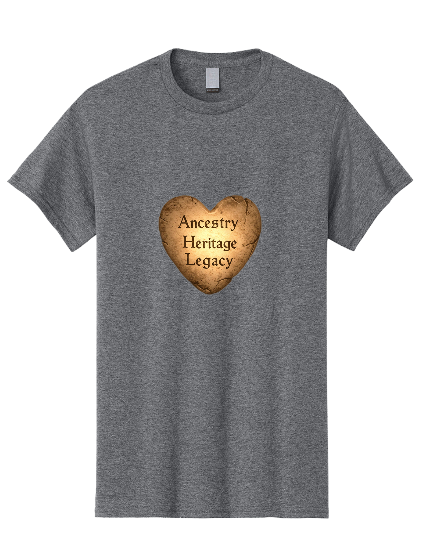 Ancestry-Heritage-Legacy Men'S Graphic Tee, 100% Cotton, Comfortable Casual Summer Wear, Machine Washable, Heartfelt Connection, Family History, Cultural Heritage, Ancestral Roots, Legacy Love, Genealogy Research, Family Tree, Bae112 4
