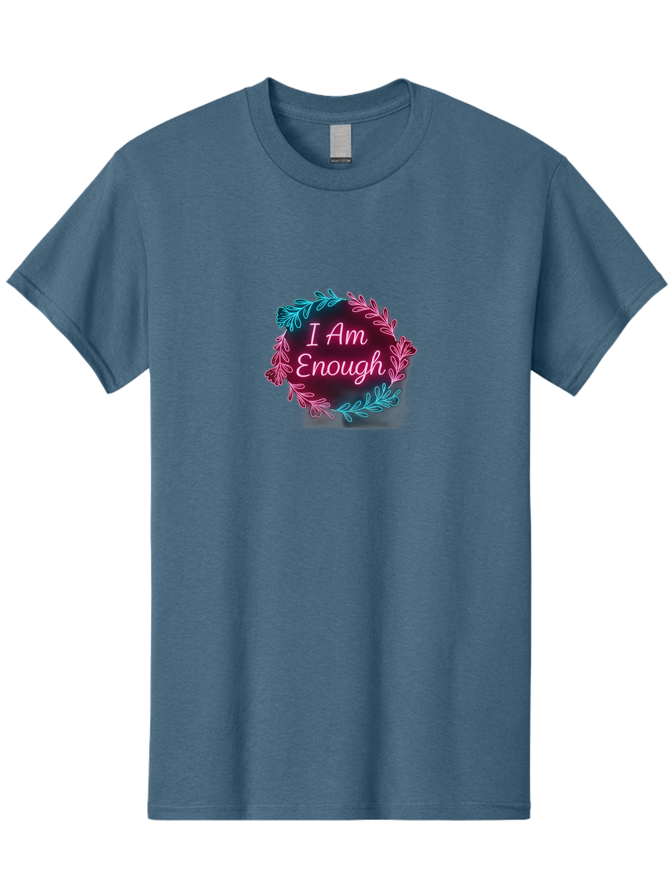 I-Am-Enough-2 Men'S Graphic Tee, 100% Cotton, Comfortable Casual Summer Wear, Machine Washable, Empowerment Message, Motivational Quote, Self Love, Personal Growth, Positive Affirmation, Inspirational Words, Mental Wellness, I Am Enough Bae206 6