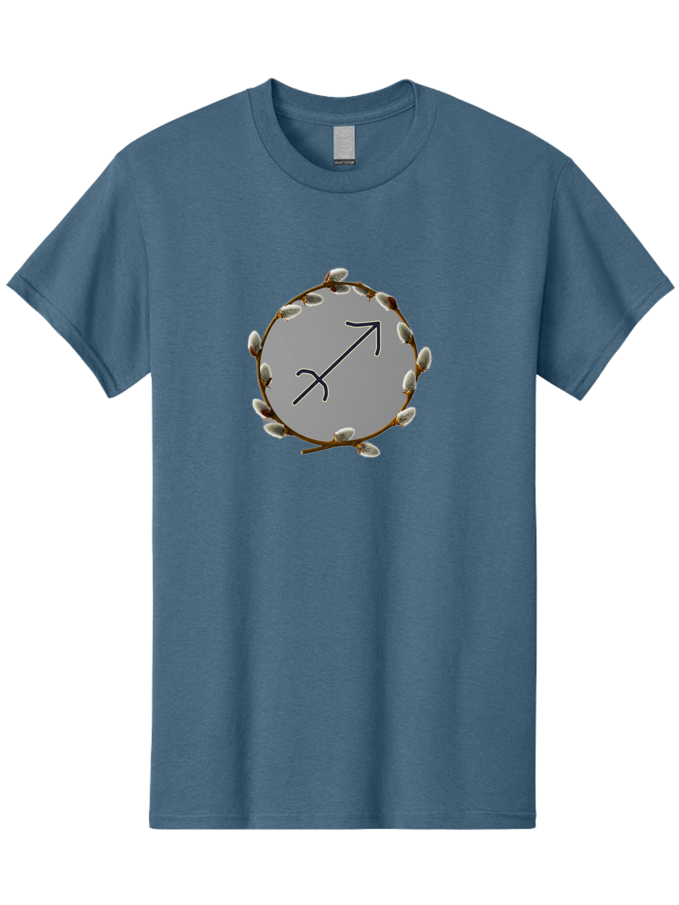 Sagittarius-Zodiac-Sign Men'S Graphic Tee, 100% Cotton, Comfortable Casual Summer Wear, Machine Washable, Sagittarius Zodiac Symbol, Astrology Sign, Arrow Symbol, Mystical Graphics, Spiritual Imagery, Esoteric Art Bae262 6