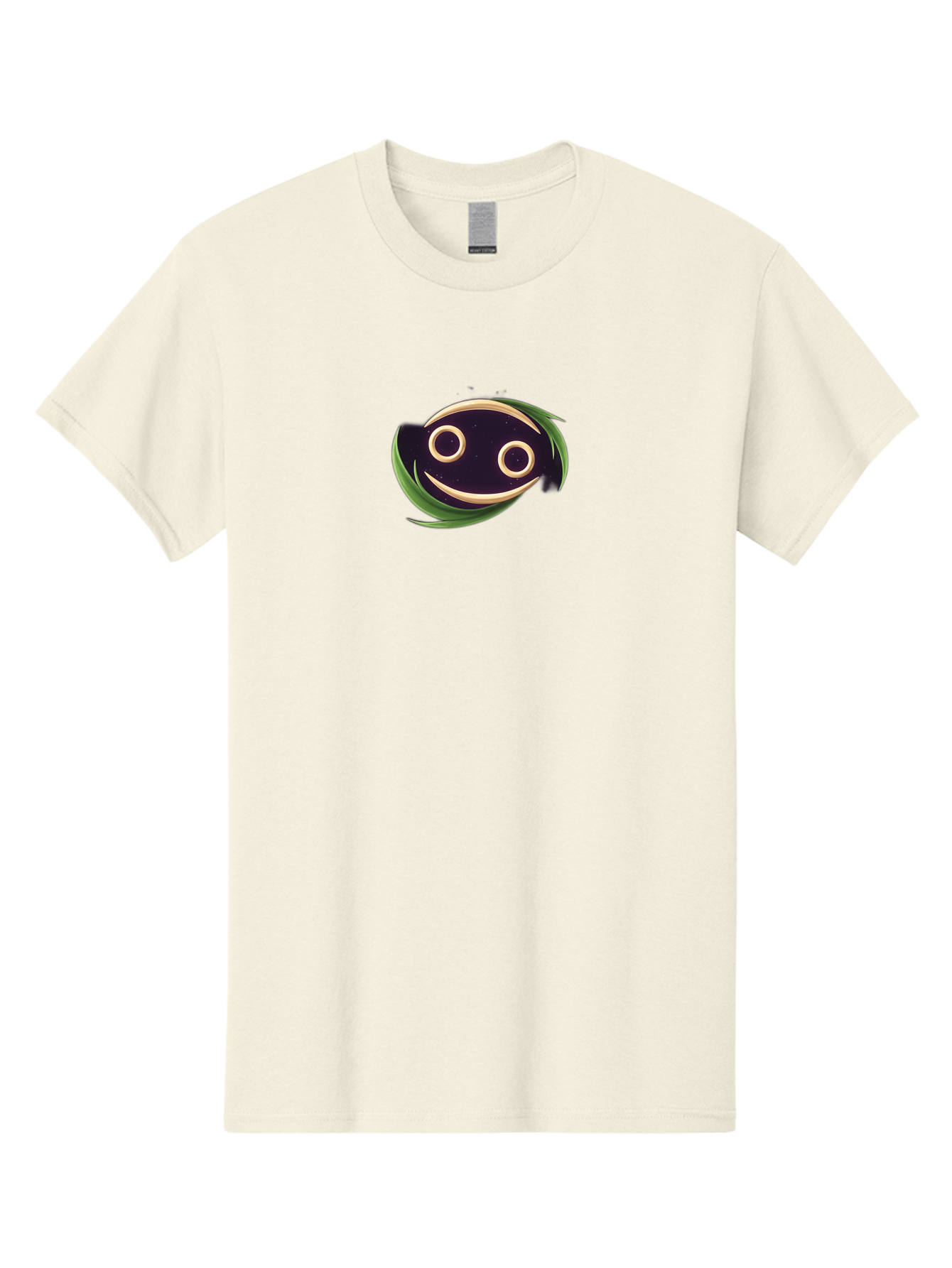 Smiley-Face-Logo Men'S Graphic Tee, 100% Cotton, Comfortable Casual Summer Wear, Machine Washable, Smiling Fish Logo, Cartoon Character Design, Playful Iconography, Simple Graphics, Friendly Face, Cute Illustration, Modern Branding Element, Bae284 12
