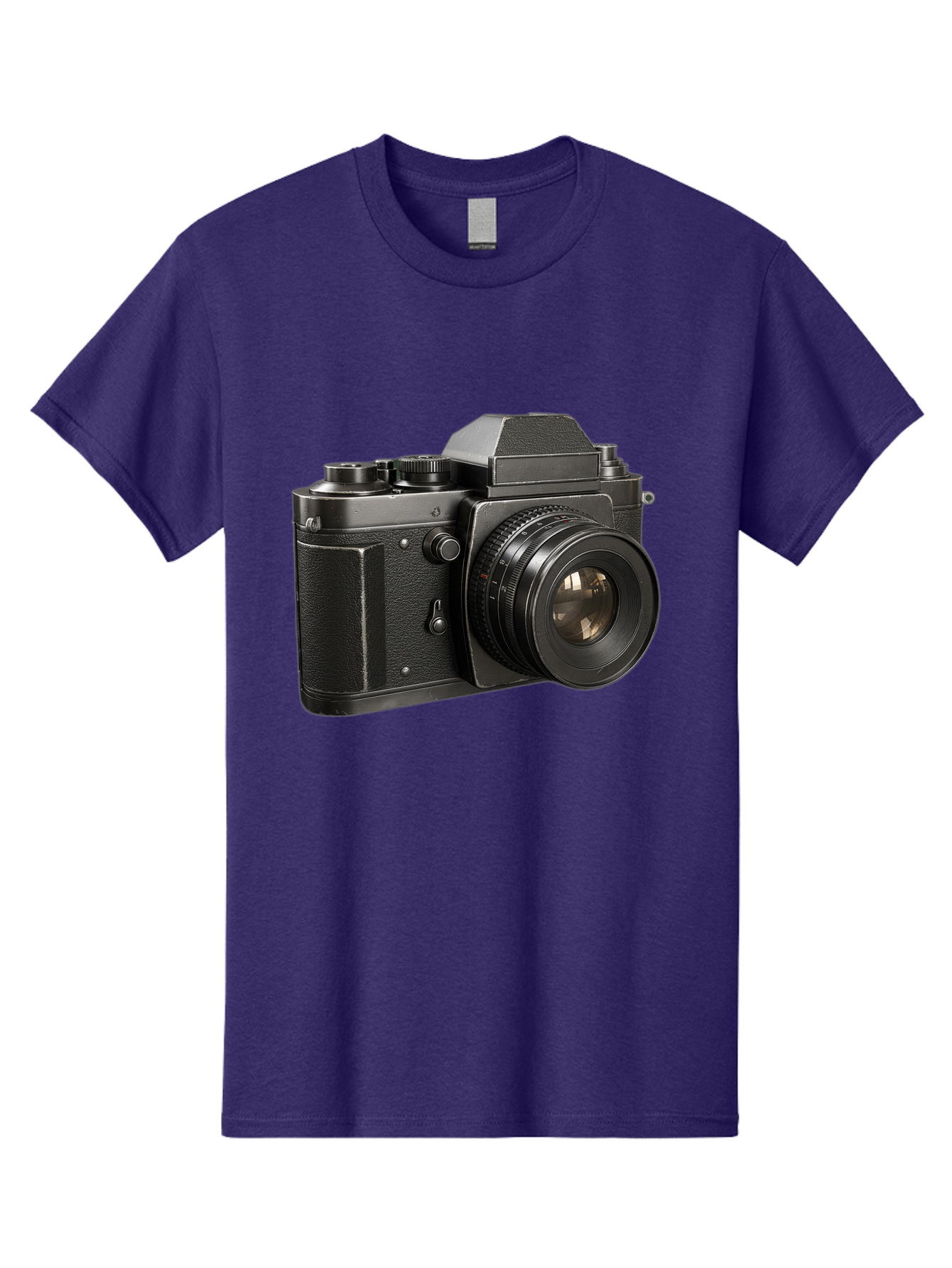35Mm-Film-Camera Men'S Graphic Tee, 100% Cotton, Comfortable Casual Summer Wear, Machine Washable, Vintage Camera, Retro Photography, Classic Camera Design, Black Camera Body, Camera Lens, Photography Equipment, Analog Camera, Film Camera, Bae346 15