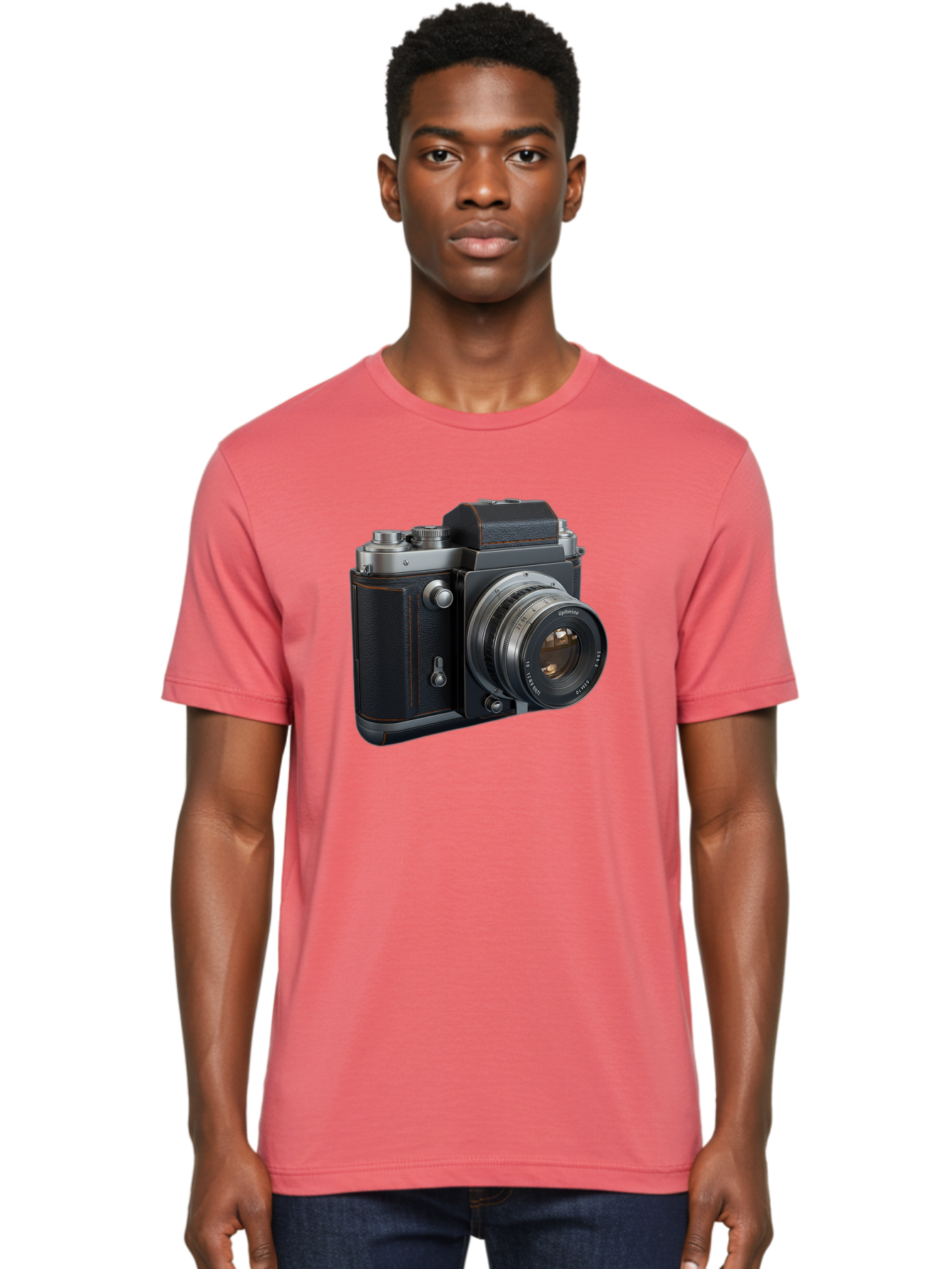 Leica-M6 Men'S Graphic Tee, 100% Cotton, Comfortable Casual Summer Wear, Machine Washable, Vintage Camera, Black Leather, Silver Accents, High-End Photography Equipment, Classic Design, Film Camera, Leica M6, Photography Gear, Retro Style Bae485 18