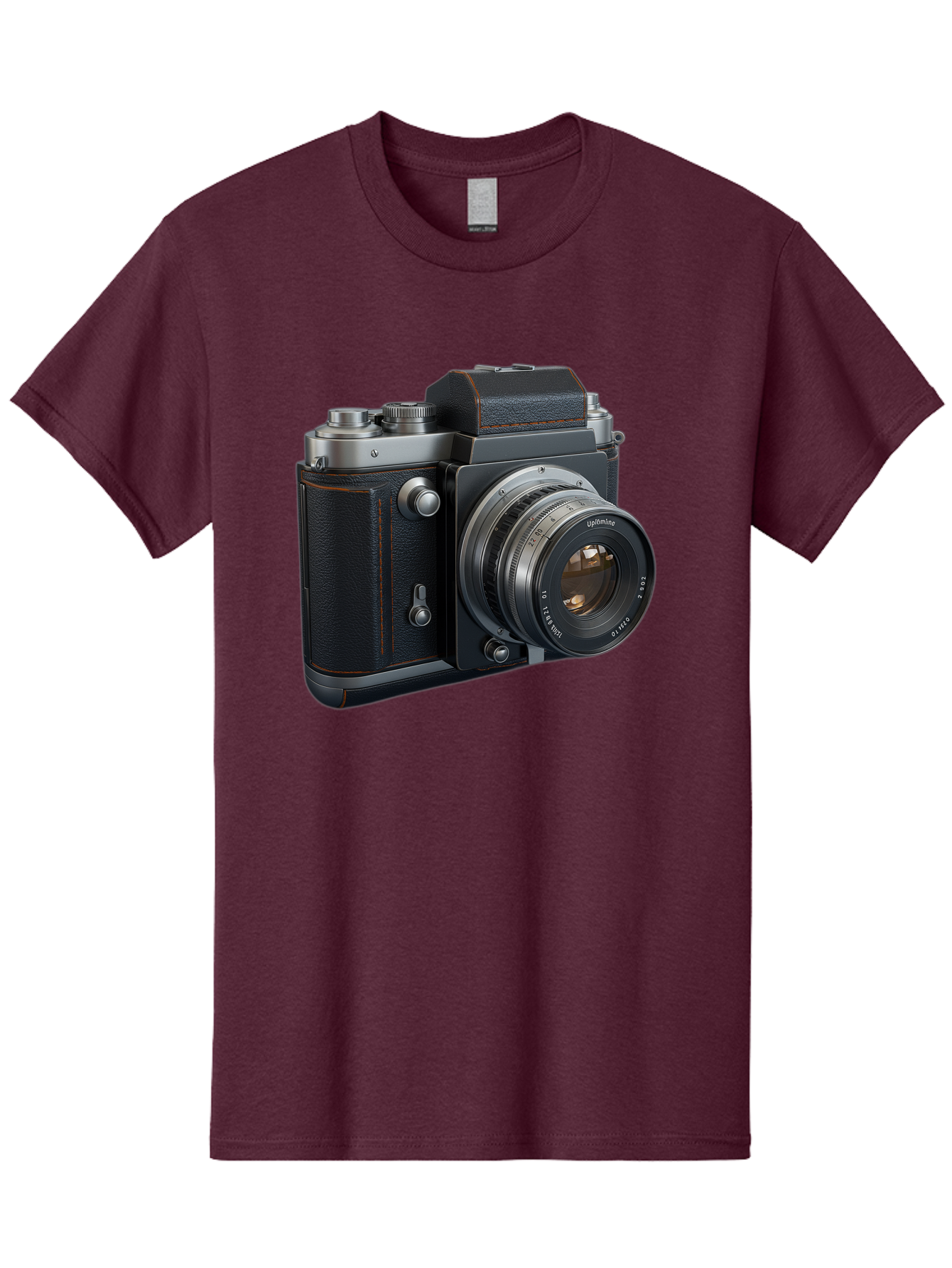 Leica-M6 Men'S Graphic Tee, 100% Cotton, Comfortable Casual Summer Wear, Machine Washable, Vintage Camera, Black Leather, Silver Accents, High-End Photography Equipment, Classic Design, Film Camera, Leica M6, Photography Gear, Retro Style Bae485 11