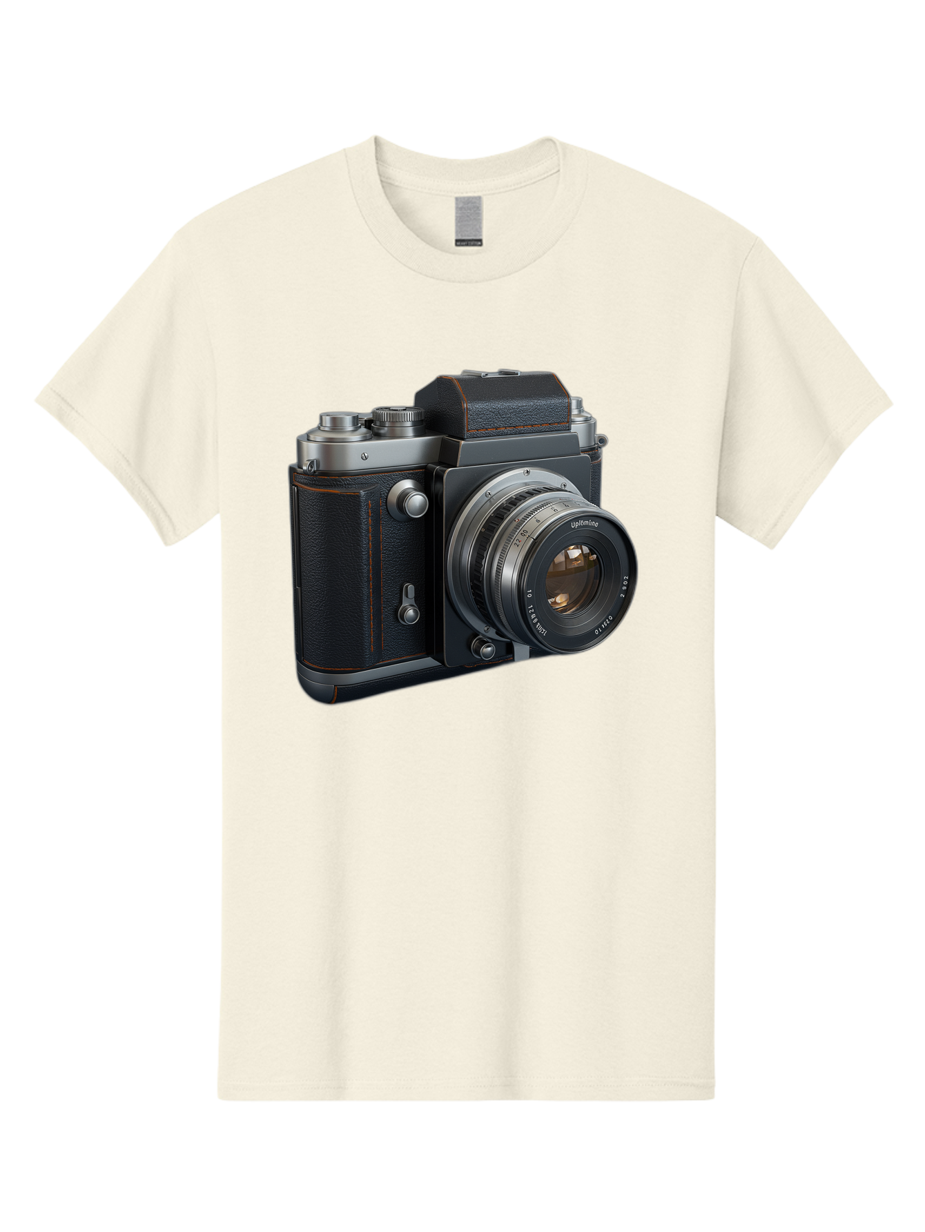Leica-M6 Men'S Graphic Tee, 100% Cotton, Comfortable Casual Summer Wear, Machine Washable, Vintage Camera, Black Leather, Silver Accents, High-End Photography Equipment, Classic Design, Film Camera, Leica M6, Photography Gear, Retro Style Bae485 10