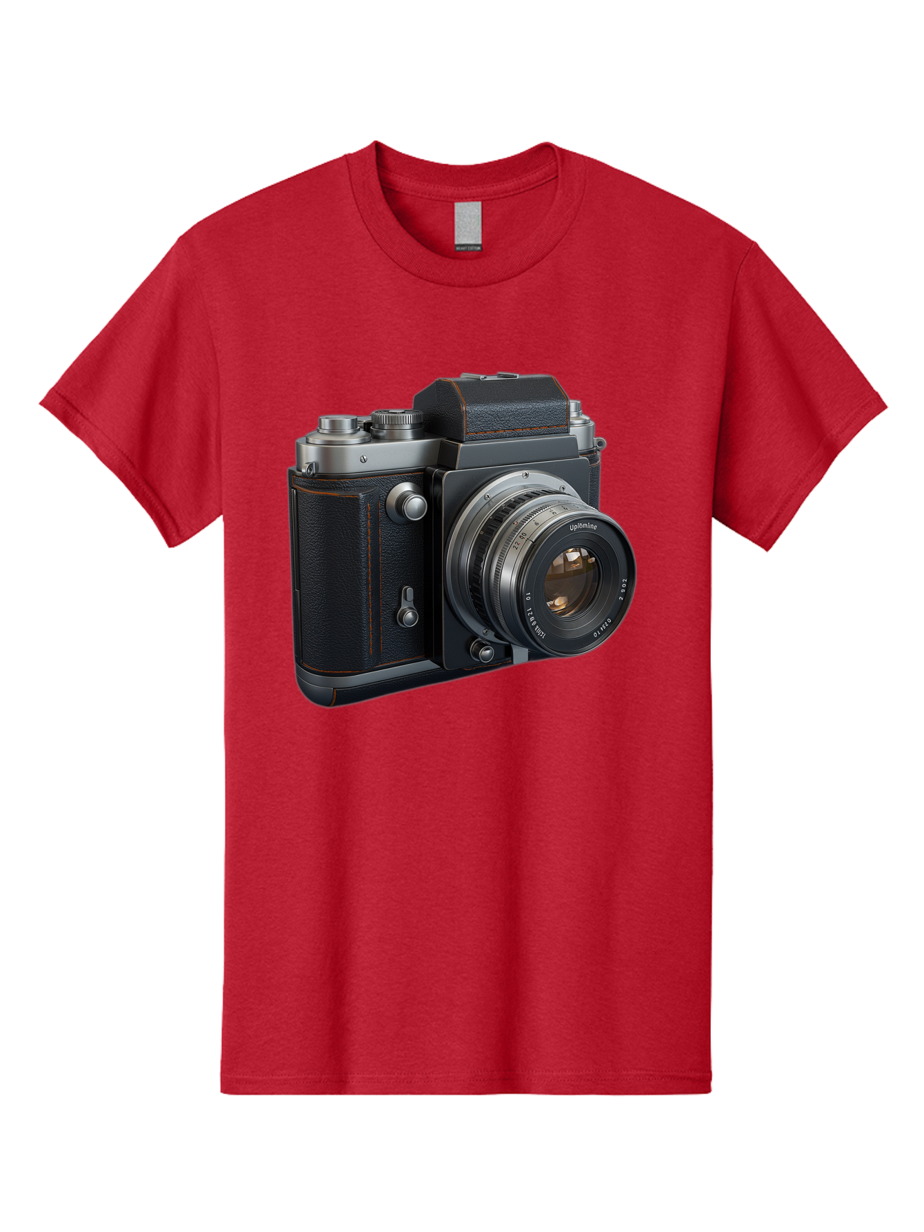 Leica-M6 Men'S Graphic Tee, 100% Cotton, Comfortable Casual Summer Wear, Machine Washable, Vintage Camera, Black Leather, Silver Accents, High-End Photography Equipment, Classic Design, Film Camera, Leica M6, Photography Gear, Retro Style Bae485 5