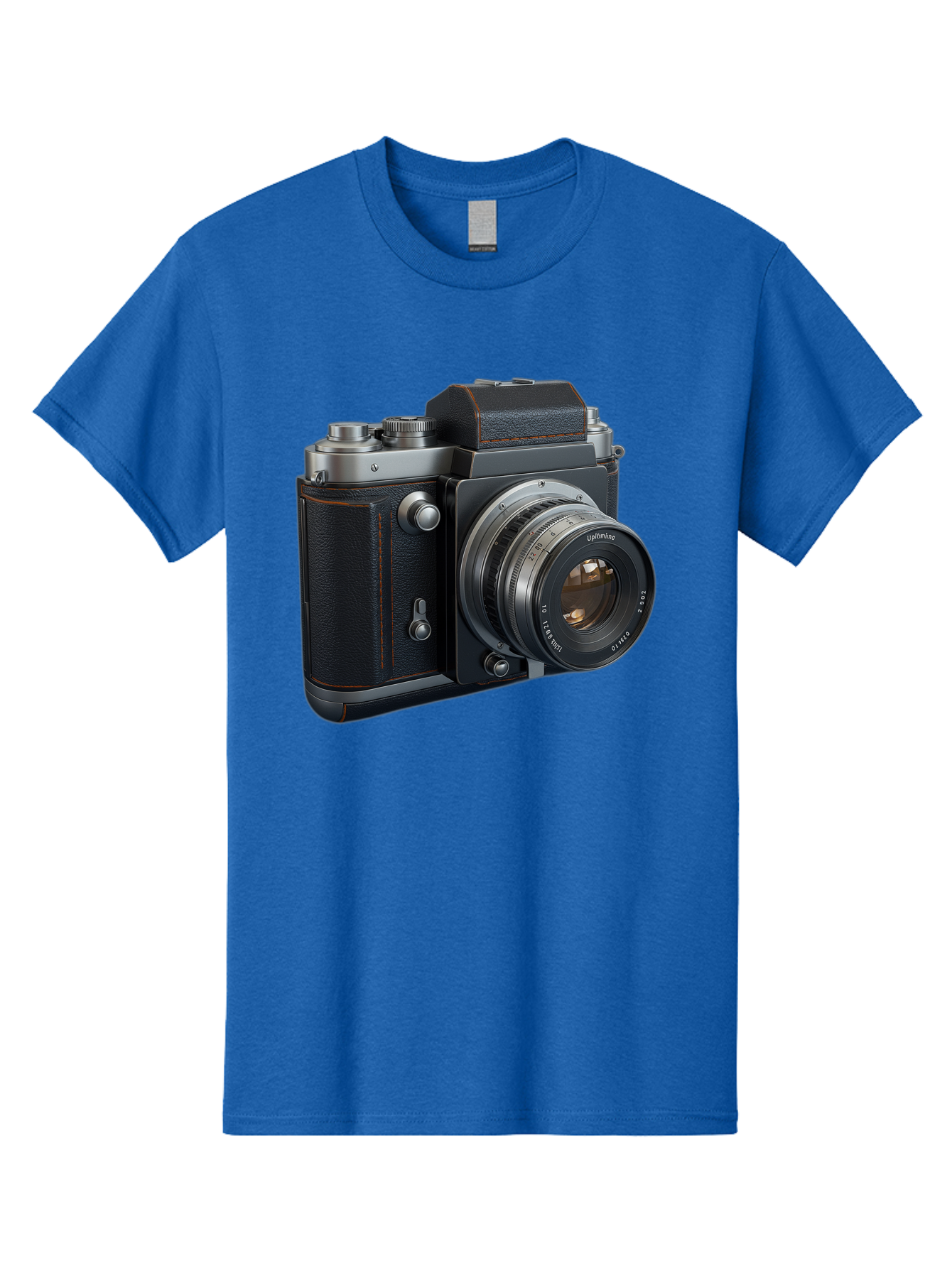 Leica-M6 Men'S Graphic Tee, 100% Cotton, Comfortable Casual Summer Wear, Machine Washable, Vintage Camera, Black Leather, Silver Accents, High-End Photography Equipment, Classic Design, Film Camera, Leica M6, Photography Gear, Retro Style Bae485 7