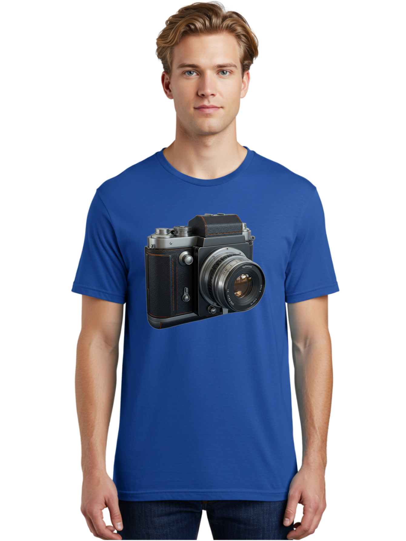 Leica-M6 Men'S Graphic Tee, 100% Cotton, Comfortable Casual Summer Wear, Machine Washable, Vintage Camera, Black Leather, Silver Accents, High-End Photography Equipment, Classic Design, Film Camera, Leica M6, Photography Gear, Retro Style Bae485 22
