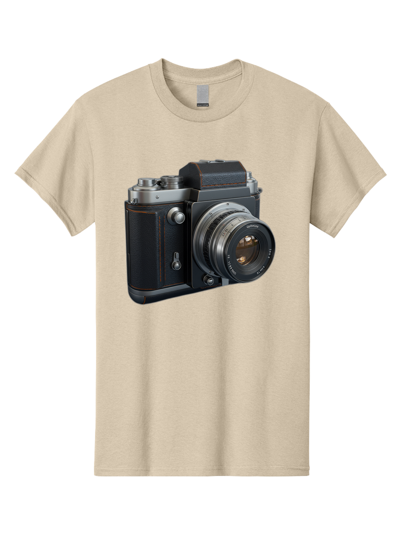 Leica-M6 Men'S Graphic Tee, 100% Cotton, Comfortable Casual Summer Wear, Machine Washable, Vintage Camera, Black Leather, Silver Accents, High-End Photography Equipment, Classic Design, Film Camera, Leica M6, Photography Gear, Retro Style Bae485 12