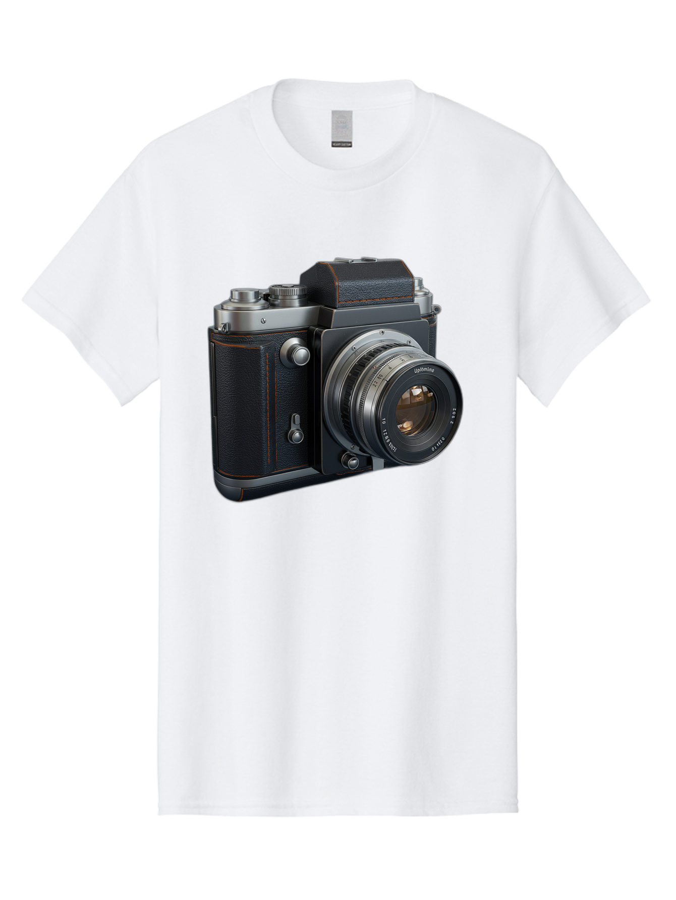 Leica-M6 Men'S Graphic Tee, 100% Cotton, Comfortable Casual Summer Wear, Machine Washable, Vintage Camera, Black Leather, Silver Accents, High-End Photography Equipment, Classic Design, Film Camera, Leica M6, Photography Gear, Retro Style Bae485 13