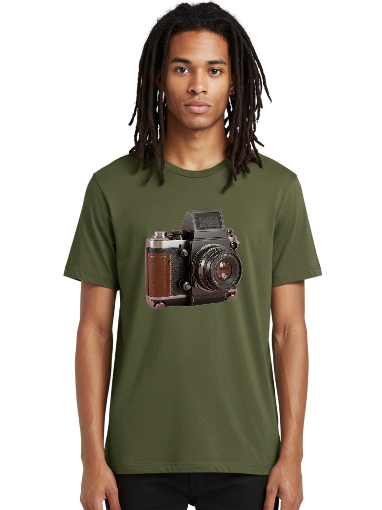 Mamiya-Sekor-50Mm-F-1-7-Lens-On-Camera-Body Men'S Graphic Tee, 100% Cotton, Comfortable Casual Summer Wear, Machine Washable, Hasselblad 500C Camera, Medium Format Camera, Hasselblad Lens, Photography Equipment, Vintage Camera, Classic Design, Bae489 23