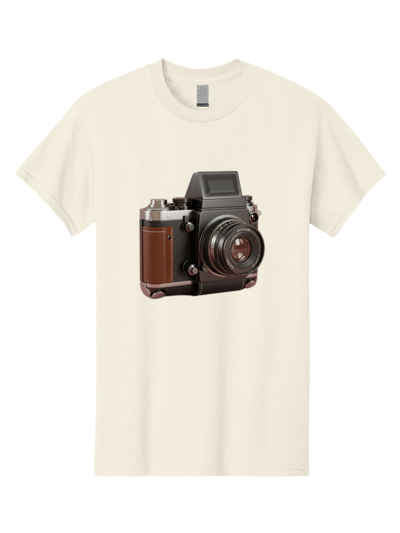 Mamiya-Sekor-50Mm-F-1-7-Lens-On-Camera-Body Men'S Graphic Tee, 100% Cotton, Comfortable Casual Summer Wear, Machine Washable, Hasselblad 500C Camera, Medium Format Camera, Hasselblad Lens, Photography Equipment, Vintage Camera, Classic Design, Bae489 9