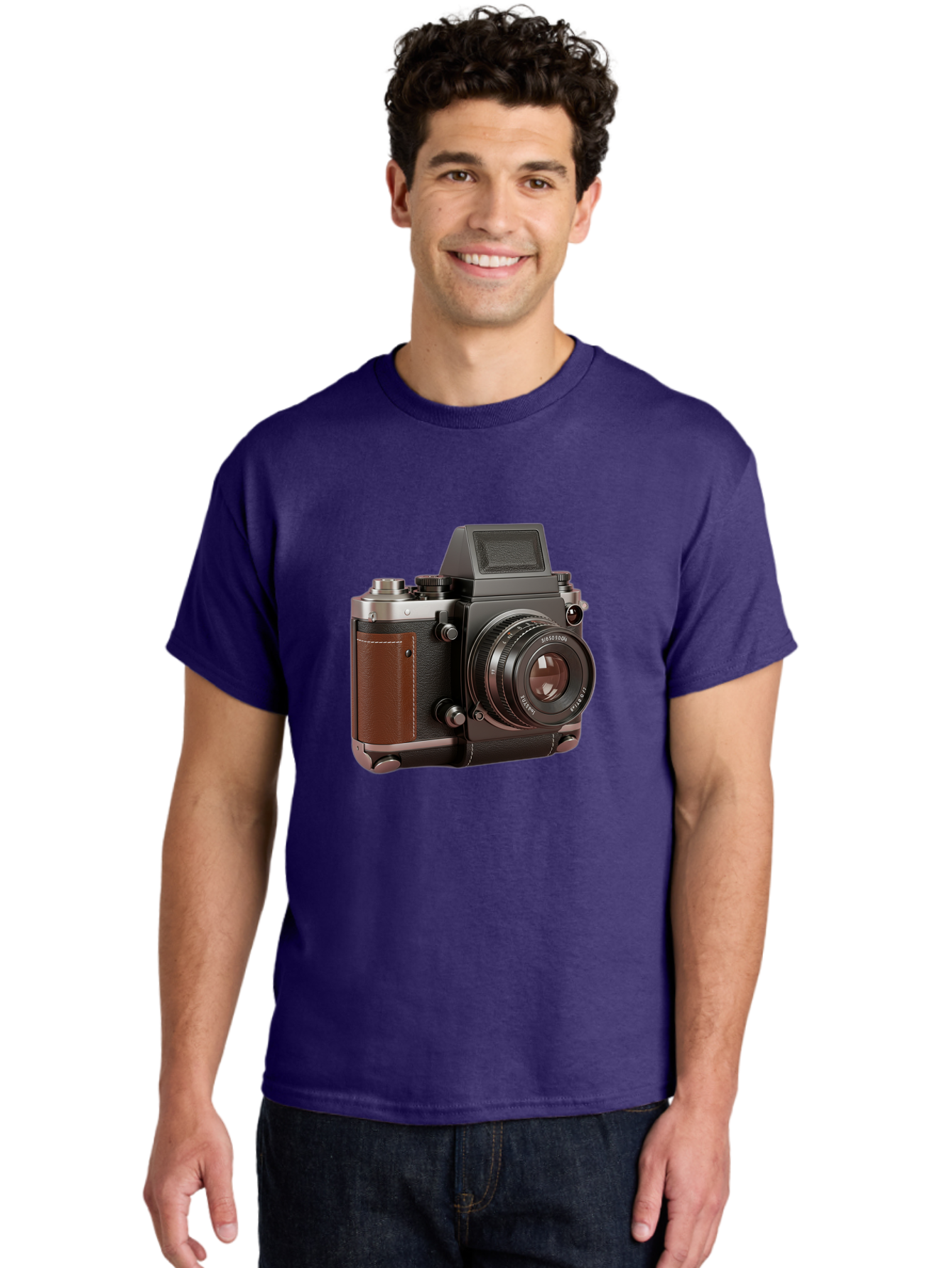 Mamiya-Sekor-50Mm-F-1-7-Lens-On-Camera-Body Men'S Graphic Tee, 100% Cotton, Comfortable Casual Summer Wear, Machine Washable, Hasselblad 500C Camera, Medium Format Camera, Hasselblad Lens, Photography Equipment, Vintage Camera, Classic Design, Bae489 21