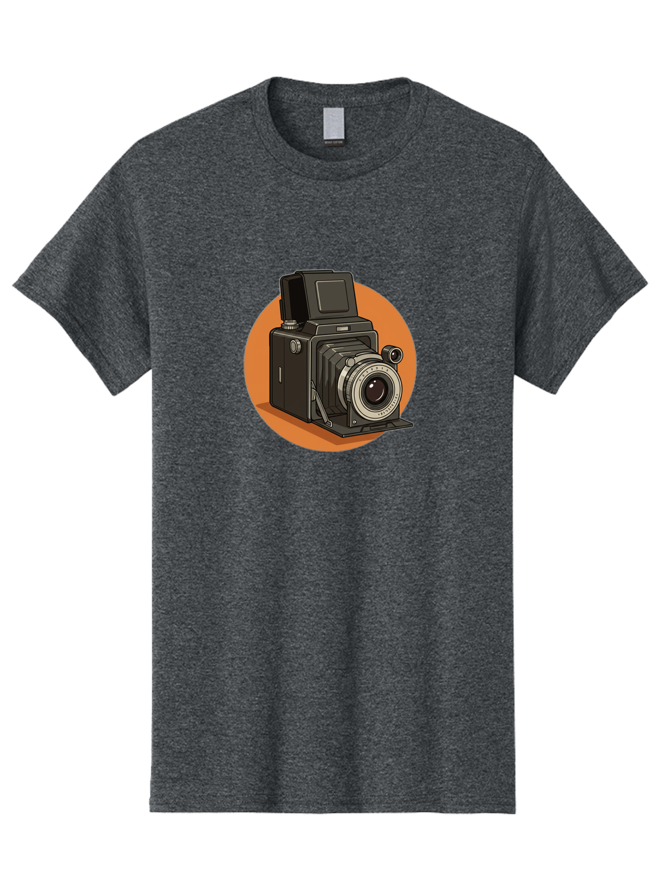 Medium-Format-Camera Men'S Graphic Tee, 100% Cotton, Comfortable Casual Summer Wear, Machine Washable, Vintage Camera, Old Camera, Photography Equipment, Classic Design, Retro Style, Camera Lens, Photography Gear, Nostalgic Feel Bae492 7