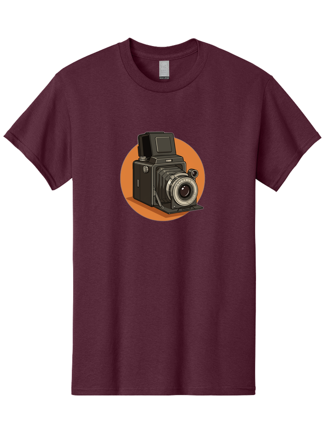 Medium-Format-Camera Men'S Graphic Tee, 100% Cotton, Comfortable Casual Summer Wear, Machine Washable, Vintage Camera, Old Camera, Photography Equipment, Classic Design, Retro Style, Camera Lens, Photography Gear, Nostalgic Feel Bae492 13