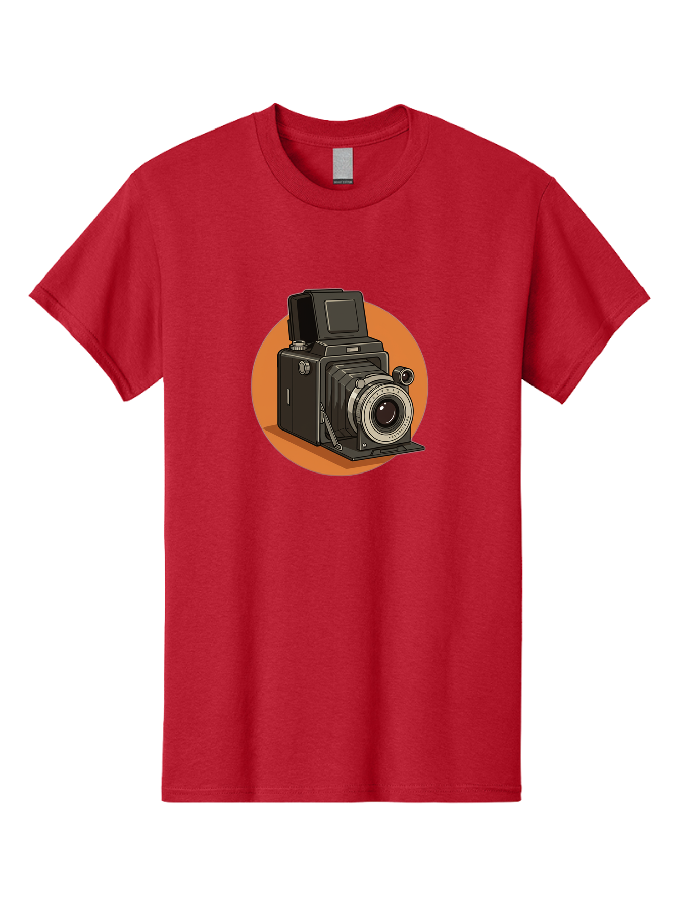 Medium-Format-Camera Men'S Graphic Tee, 100% Cotton, Comfortable Casual Summer Wear, Machine Washable, Vintage Camera, Old Camera, Photography Equipment, Classic Design, Retro Style, Camera Lens, Photography Gear, Nostalgic Feel Bae492 6