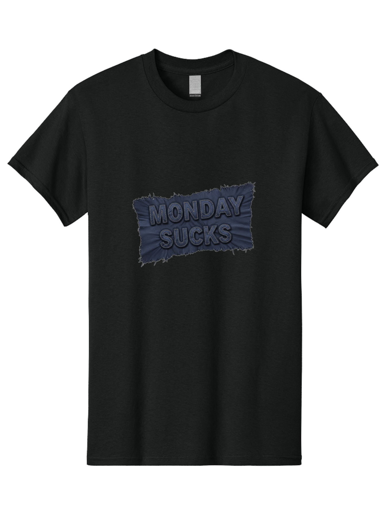 Monday-Sucks Men'S Graphic Tee, 100% Cotton, Comfortable Casual Summer Wear, Machine Washable, Motivation, Monday Blues, Negative Vibes, Motivational Quote, Funny Saying, Humor, Meme, Grunge Style, Bold Text, Inspirational Phrase Bae535 9