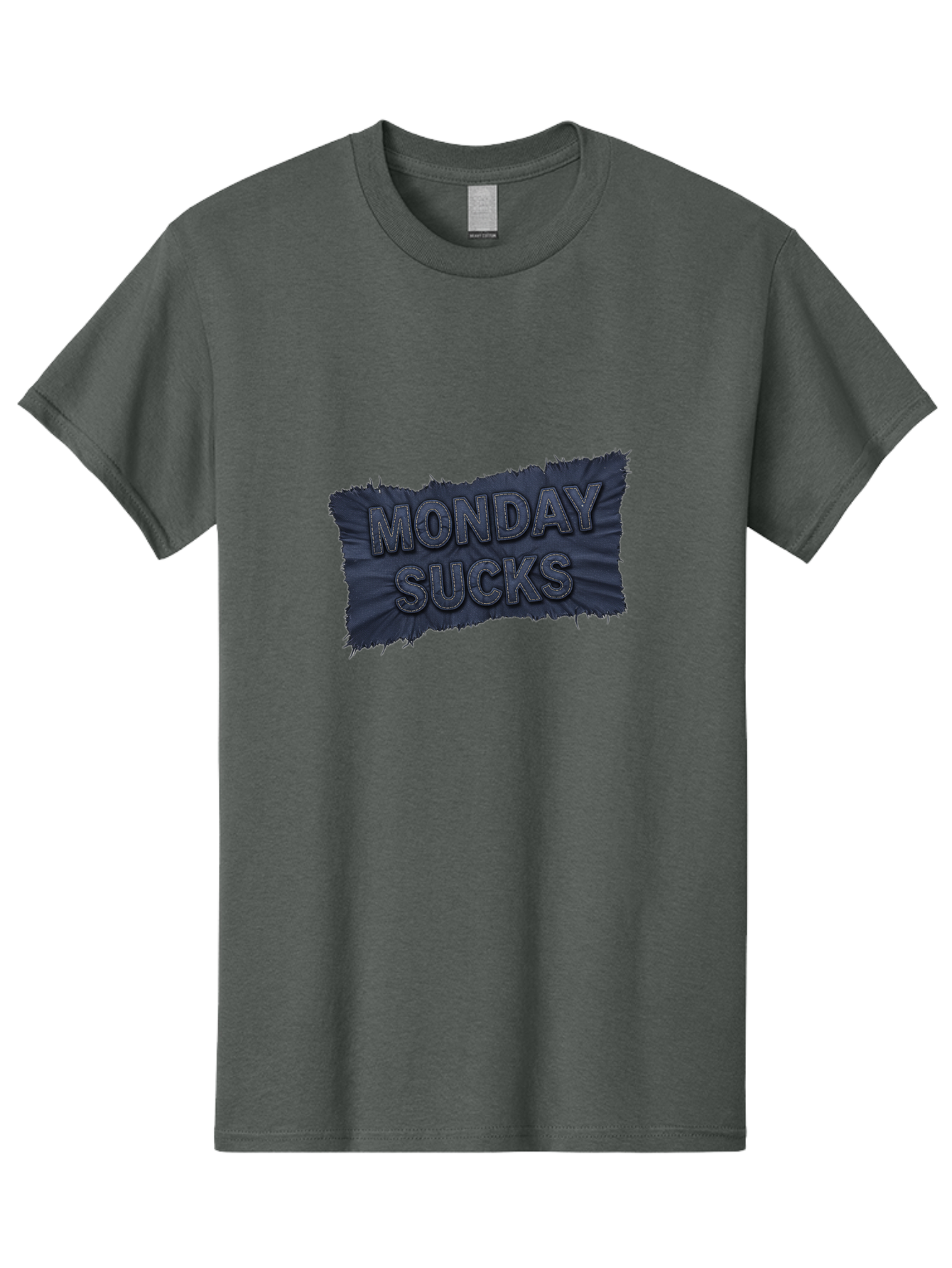 Monday-Sucks Men'S Graphic Tee, 100% Cotton, Comfortable Casual Summer Wear, Machine Washable, Motivation, Monday Blues, Negative Vibes, Motivational Quote, Funny Saying, Humor, Meme, Grunge Style, Bold Text, Inspirational Phrase Bae535 10